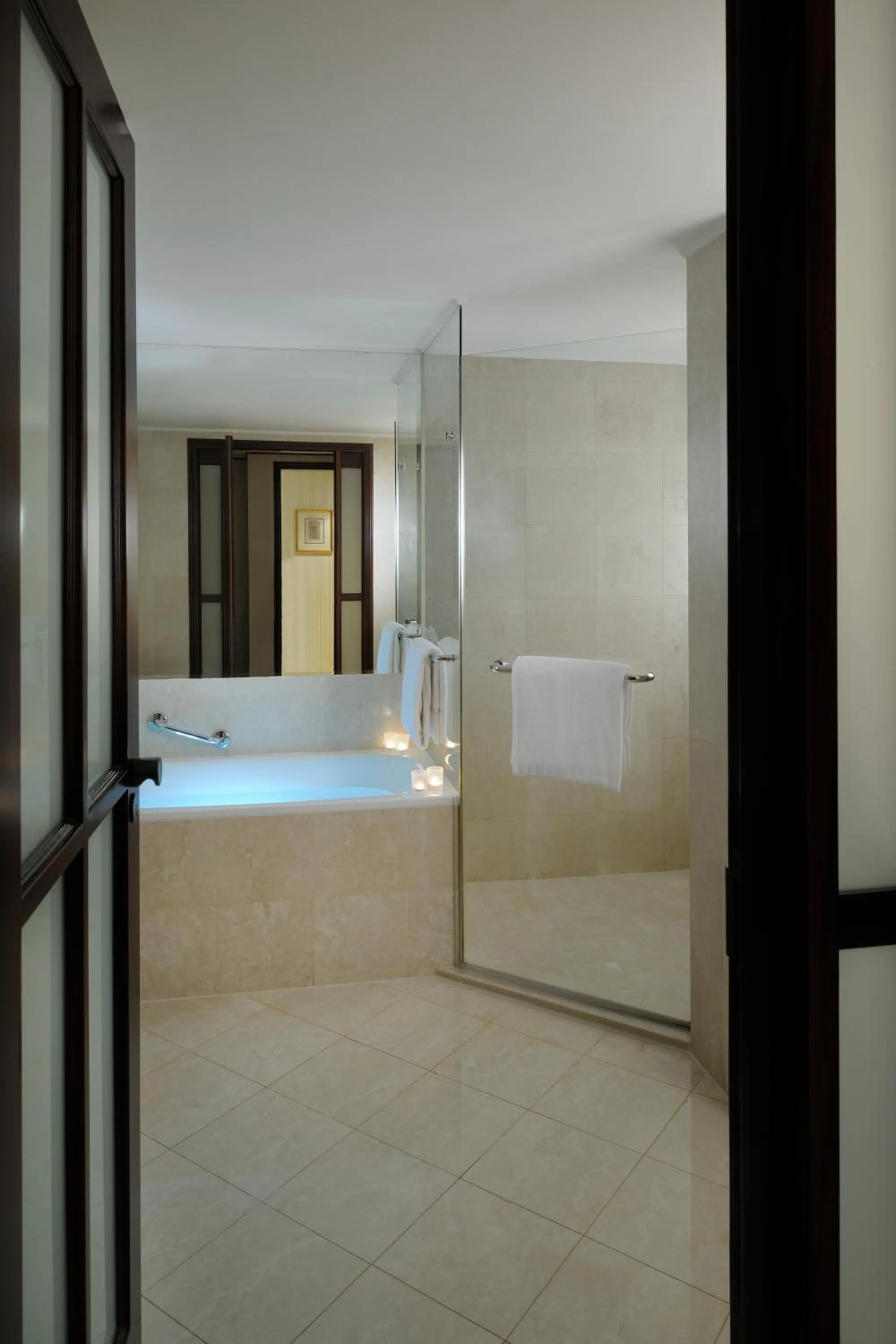 Bathroom in The Bristol Hotel by Royal Orchid Hotel Management