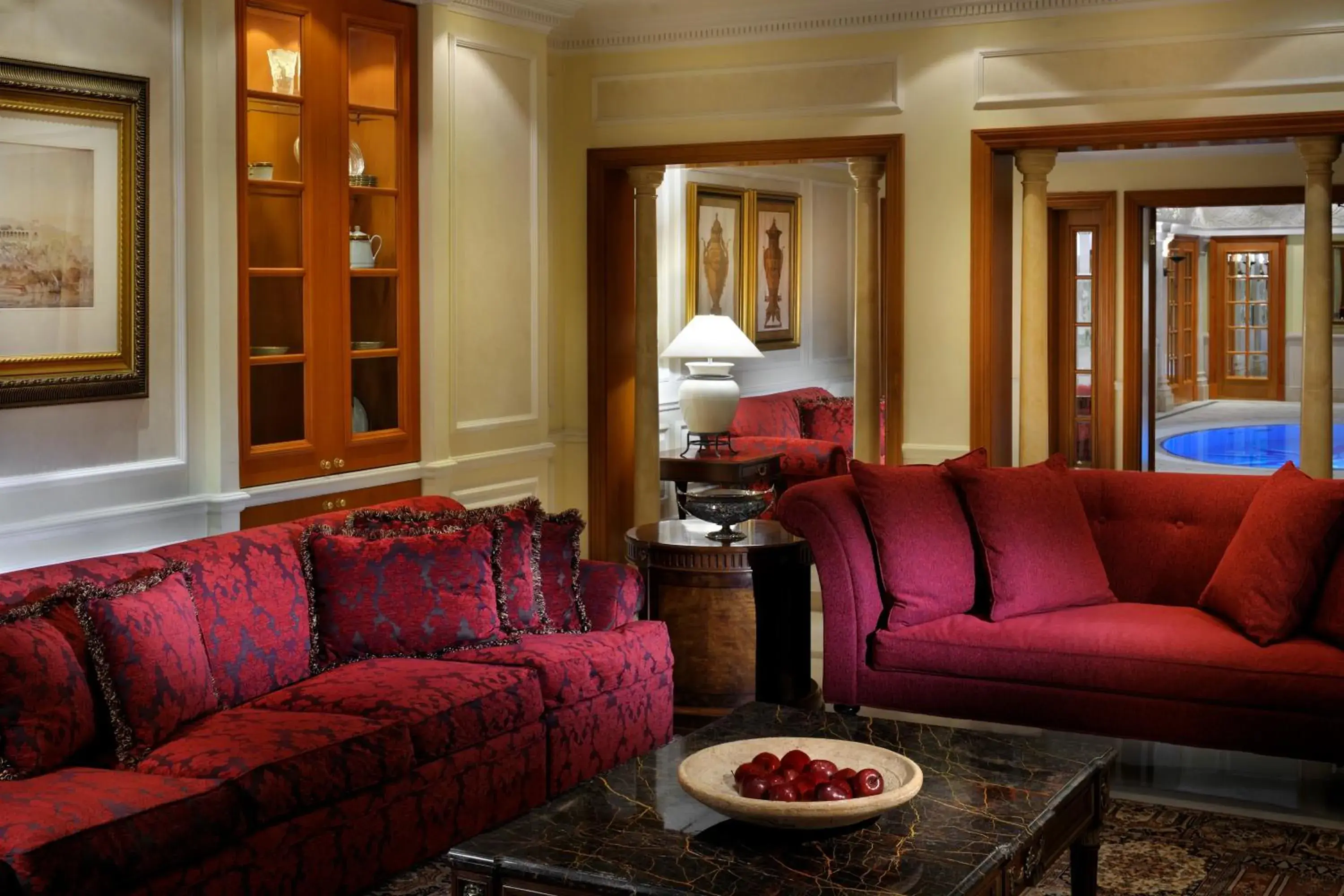 Living room in The Bristol Hotel by Royal Orchid Hotel Management Living room in The Bristol Hotel by Royal Orchid Hotel Management