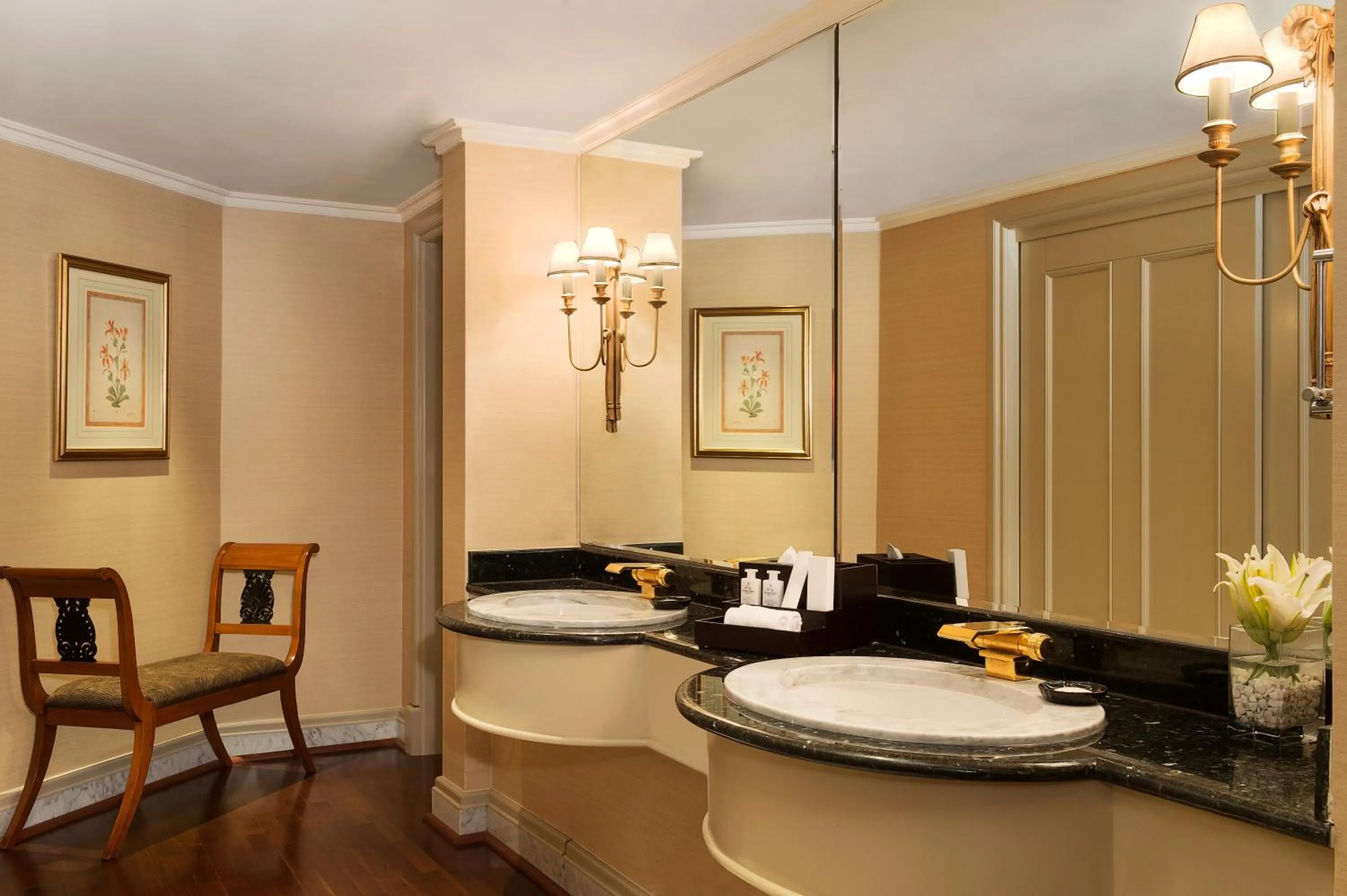 Bathroom in The Bristol Hotel by Royal Orchid Hotel Management