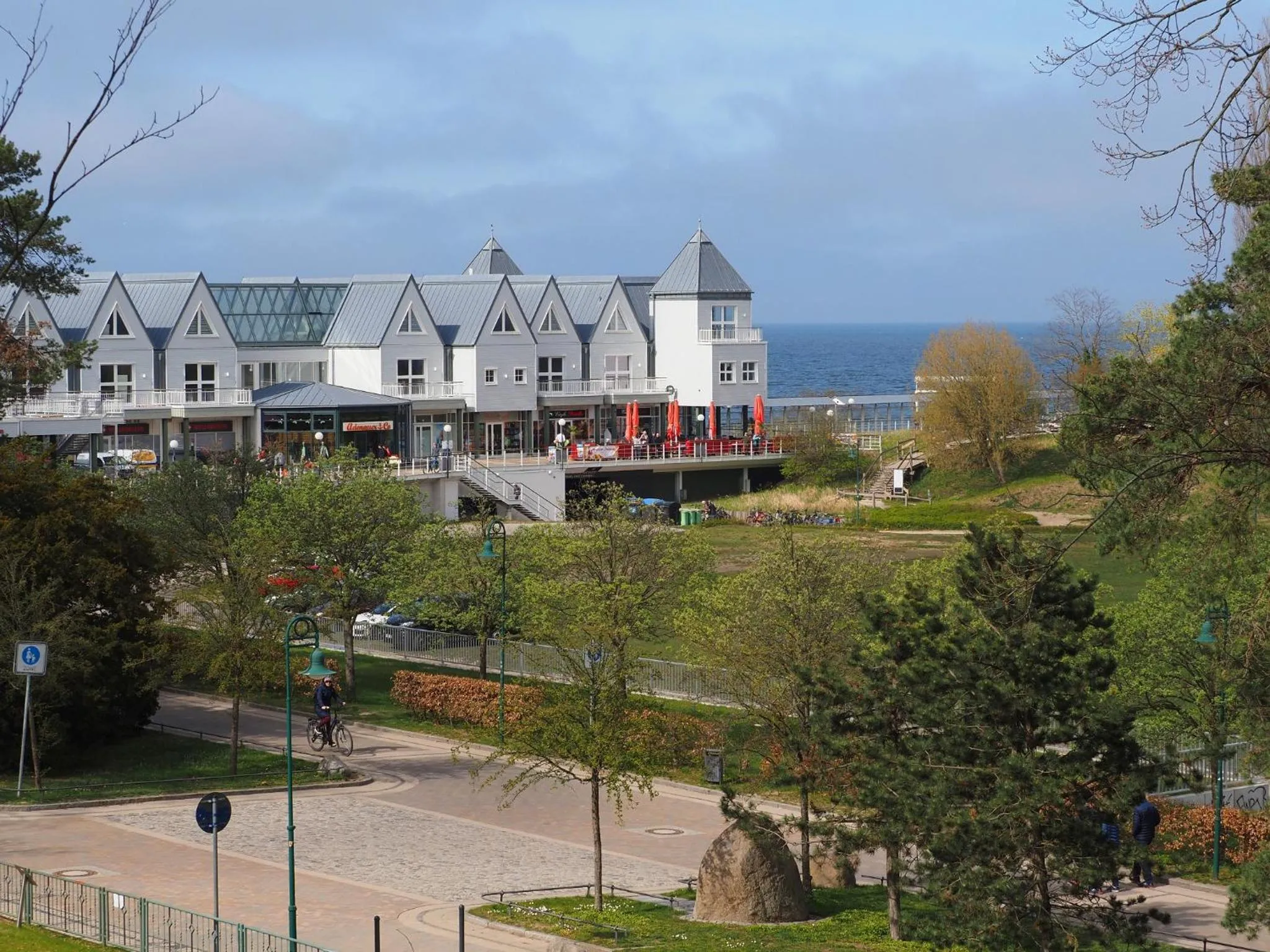 Natural landscape in Kaiservillen Heringsdorf - Ferienwohnung mit 2 Schlafzimmern und Balkon D212