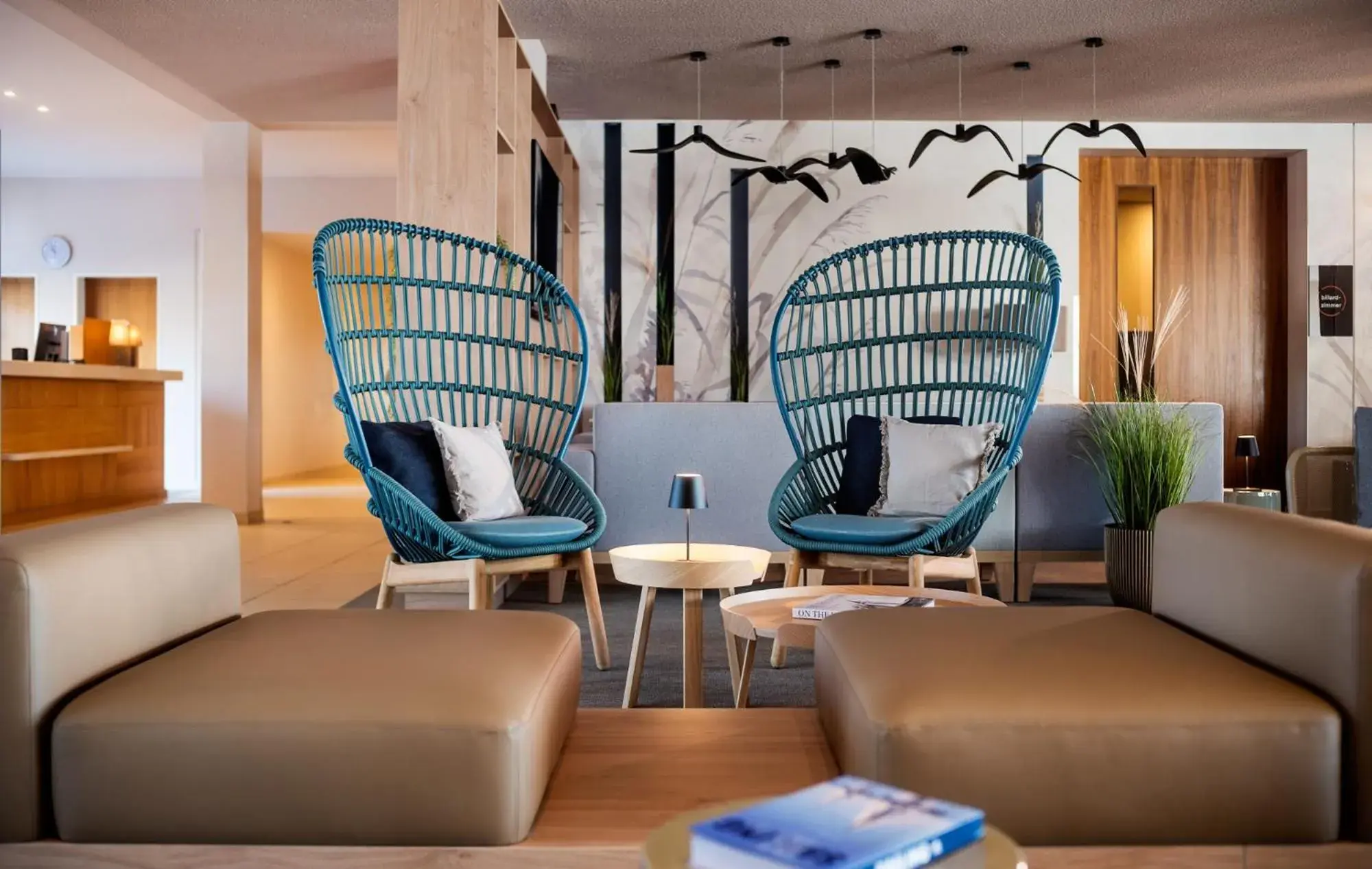 Lobby or reception in Lindner Hotel Boltenhagen, part of JdV by Hyatt Lobby or reception in Lindner Hotel Boltenhagen, part of JdV by Hyatt