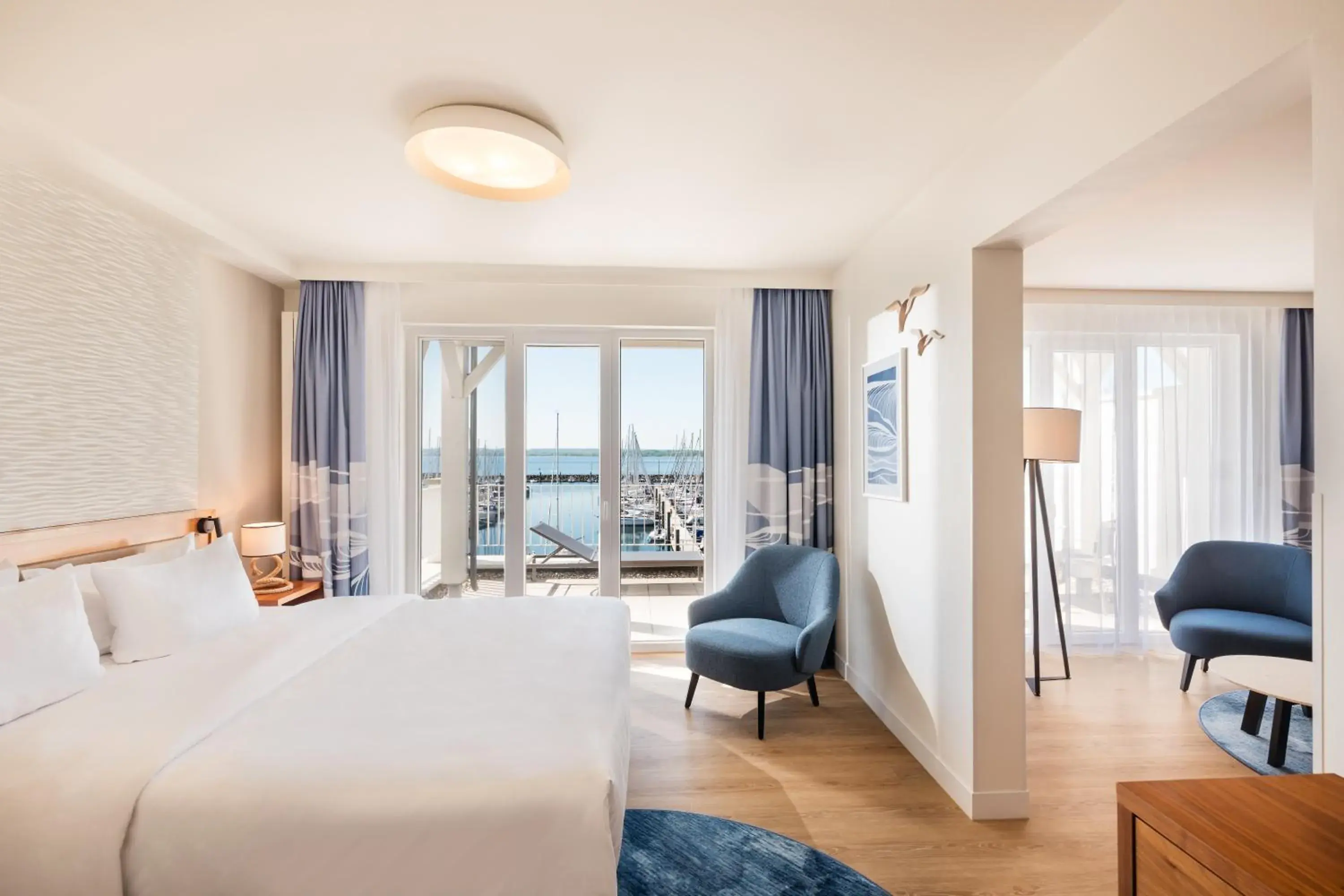 Bedroom, Bed in Lindner Hotel Boltenhagen, part of JdV by Hyatt Bedroom, Bed in Lindner Hotel Boltenhagen, part of JdV by Hyatt