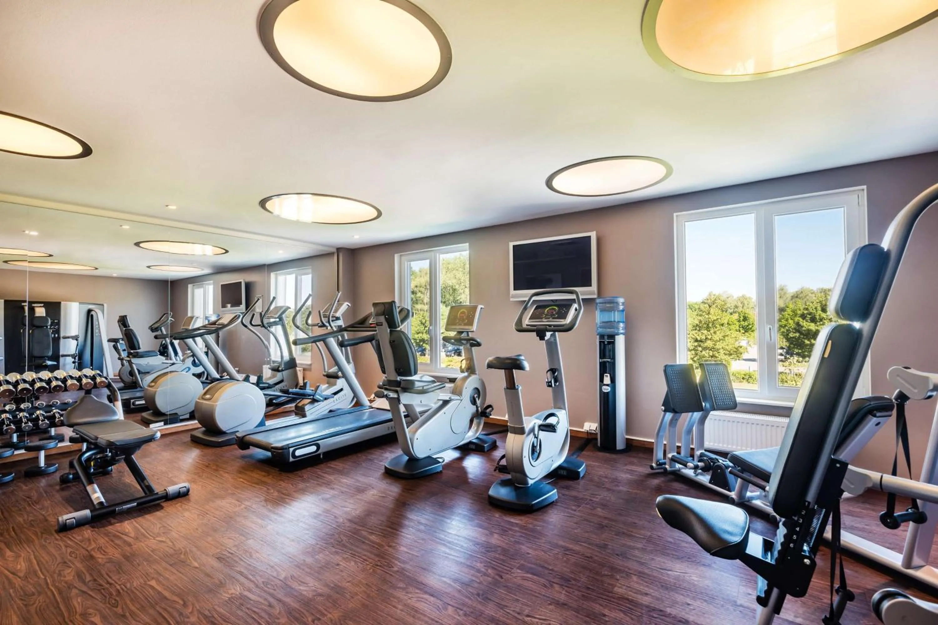 Fitness centre/facilities in Lindner Hotel Boltenhagen, part of JdV by Hyatt