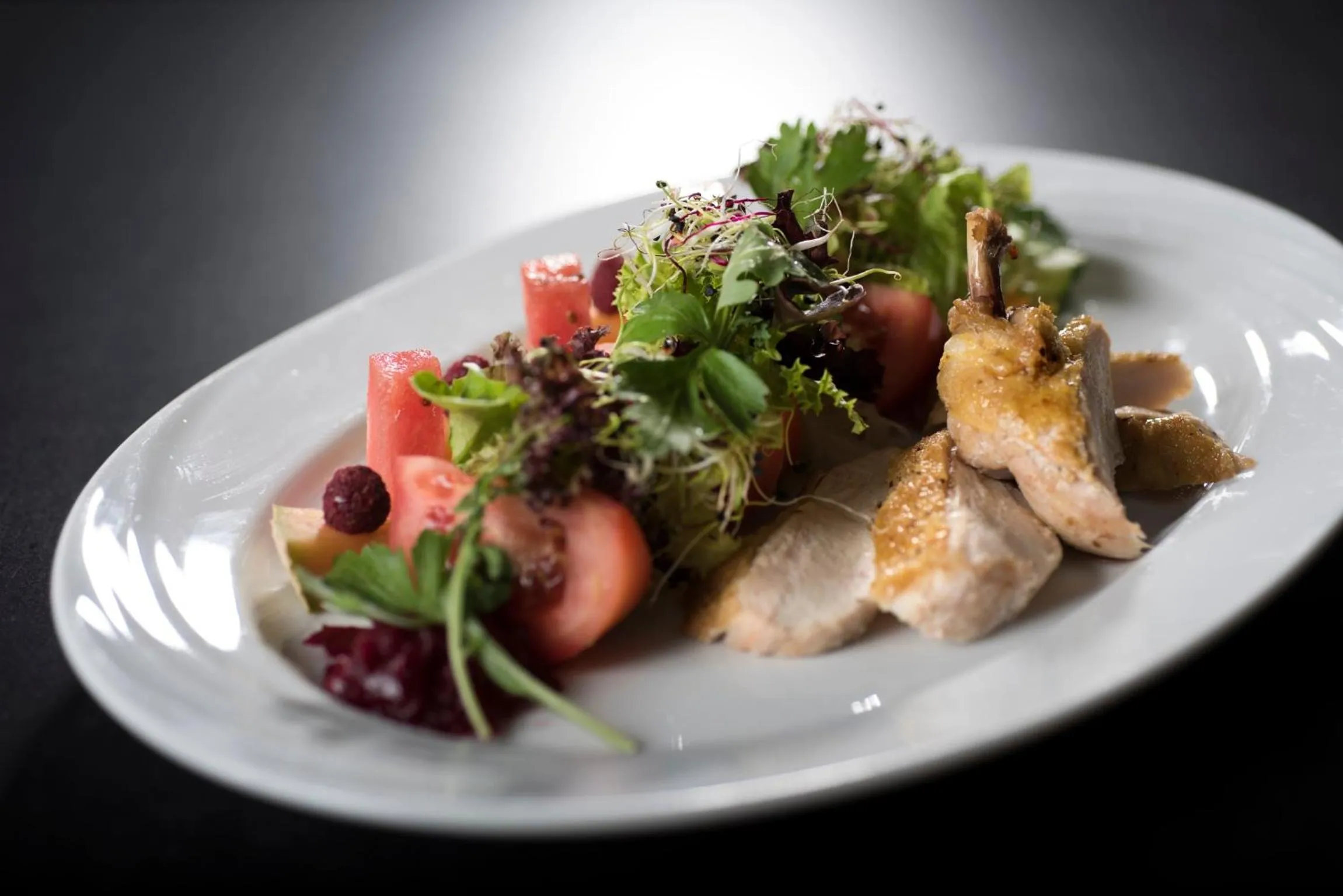 Food close-up in Hotel Weiss Kreuz