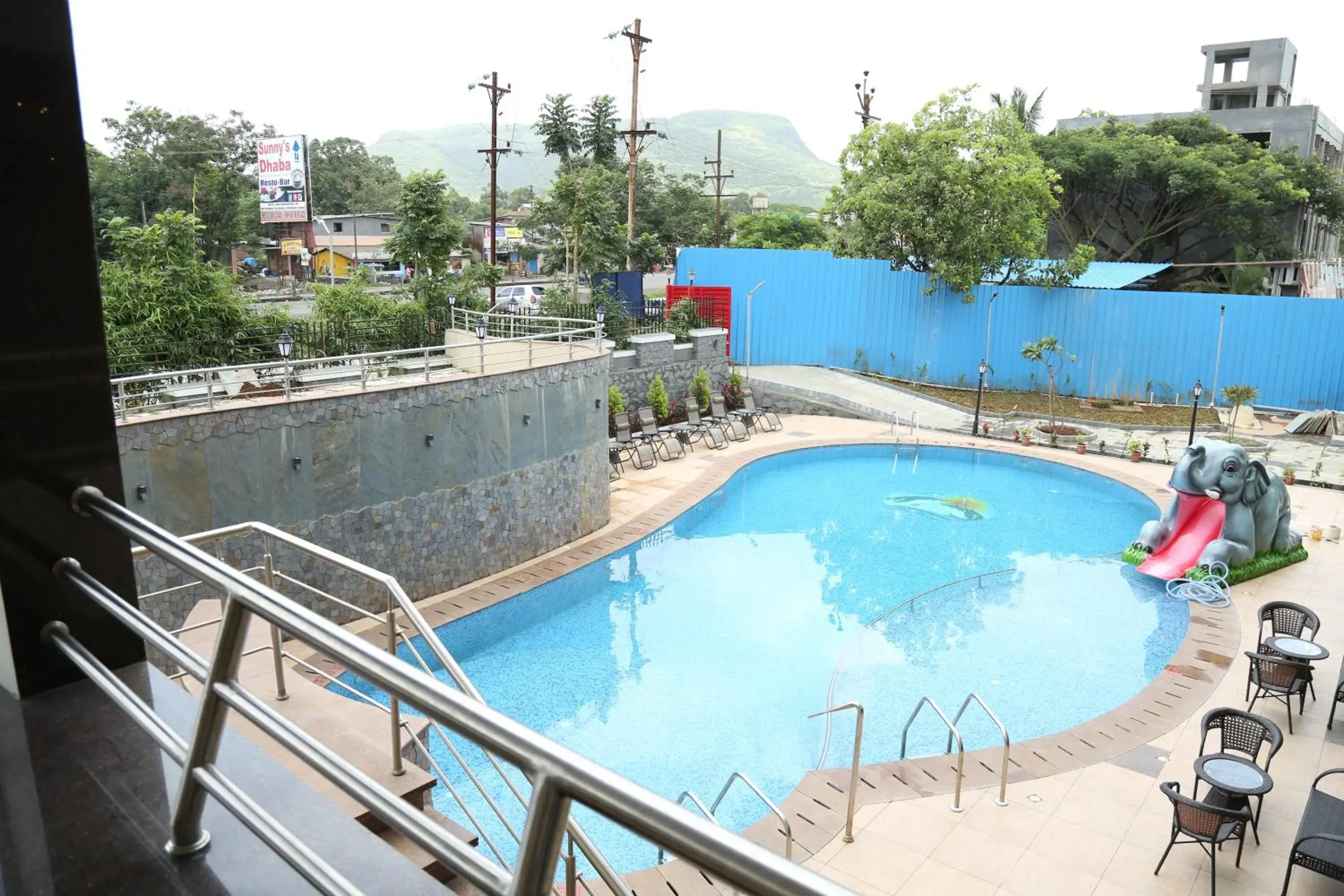 Mountain view in VITS Lonavala Mountain view in VITS Lonavala