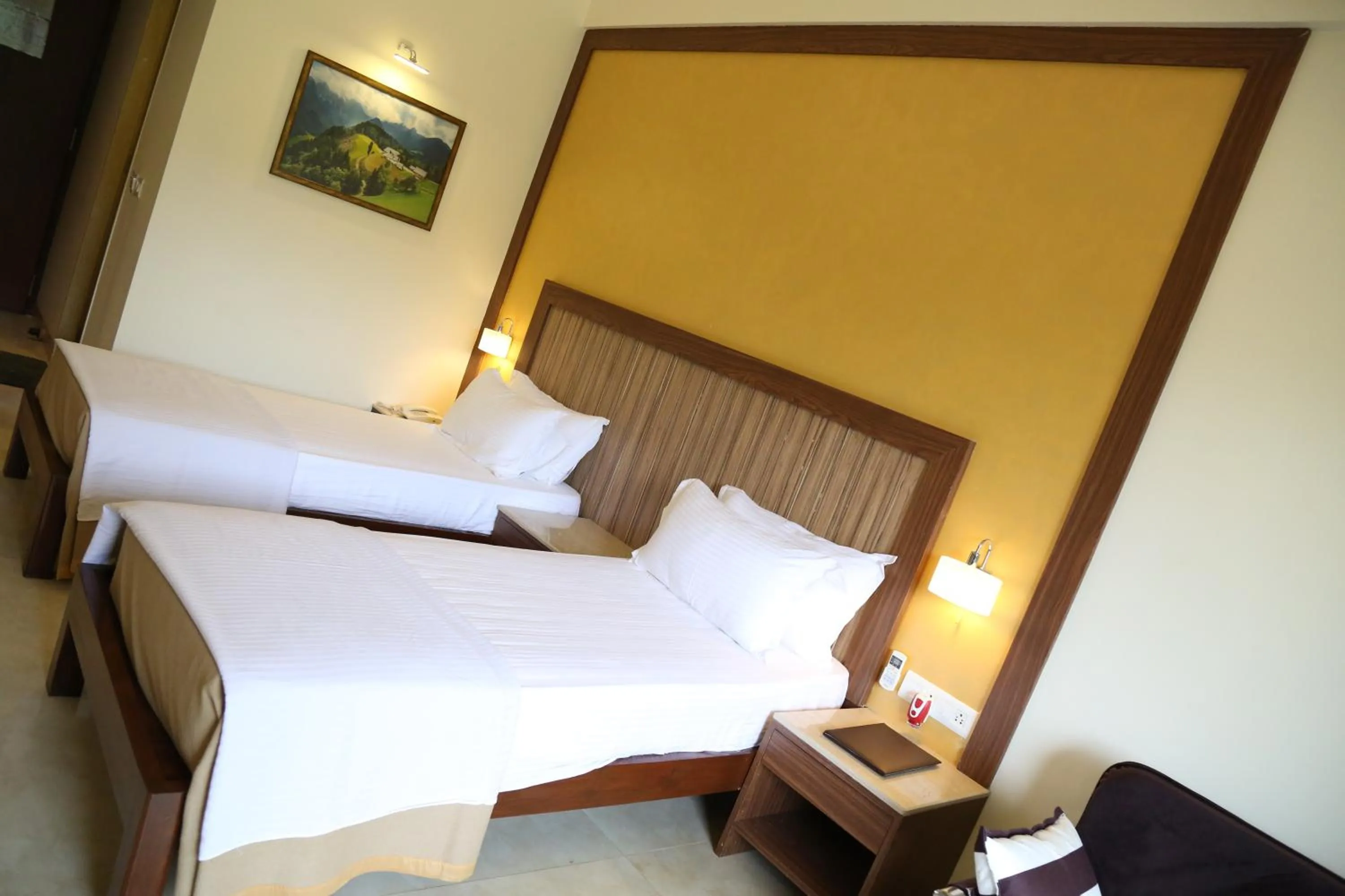 Living room, Bed in VITS Lonavala