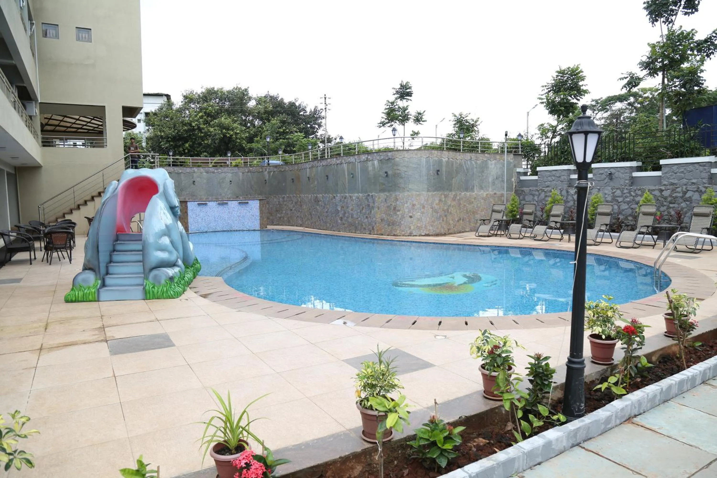 Swimming pool in VITS Lonavala