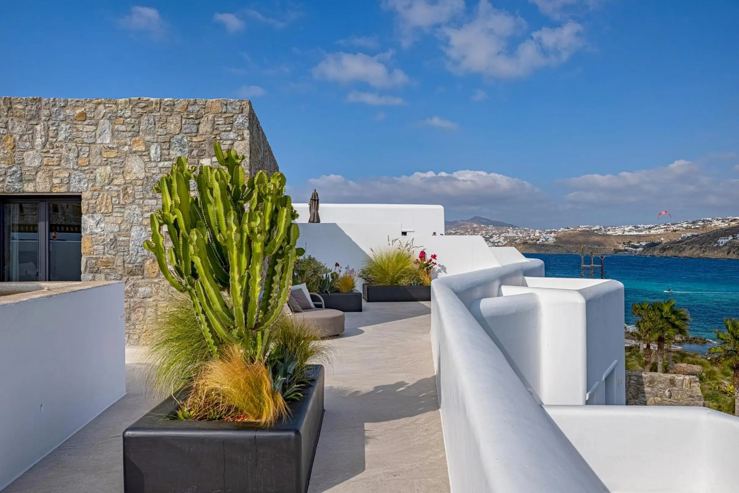 Balcony/Terrace in Aeonic Suites and Spa
