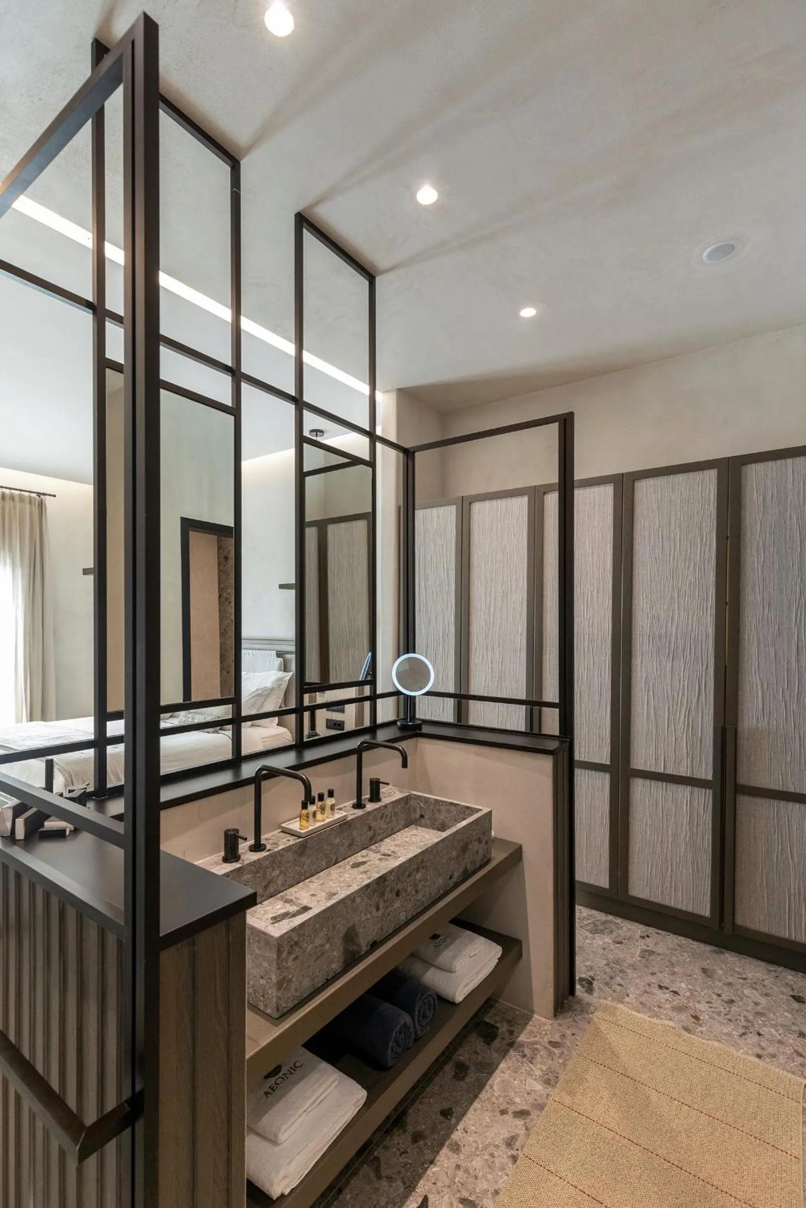 Bathroom in Aeonic Suites and Spa