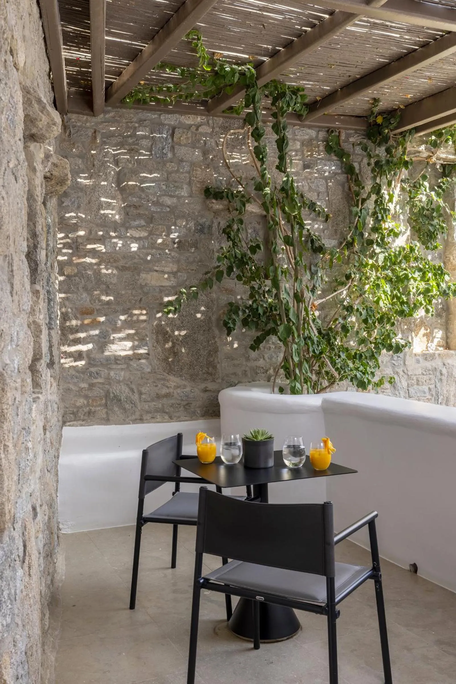 Balcony/Terrace in Aeonic Suites and Spa