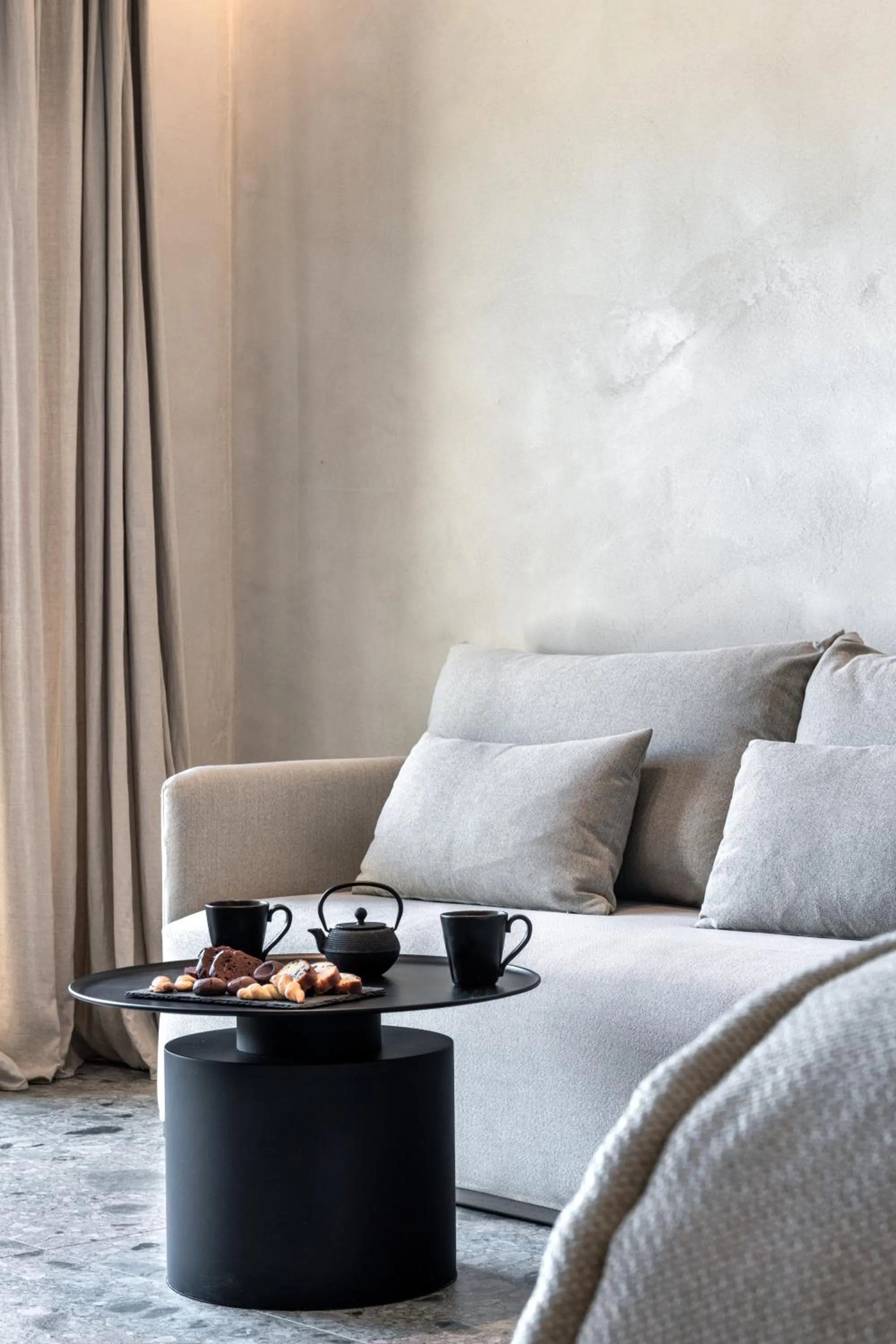 Seating area in Aeonic Suites and Spa