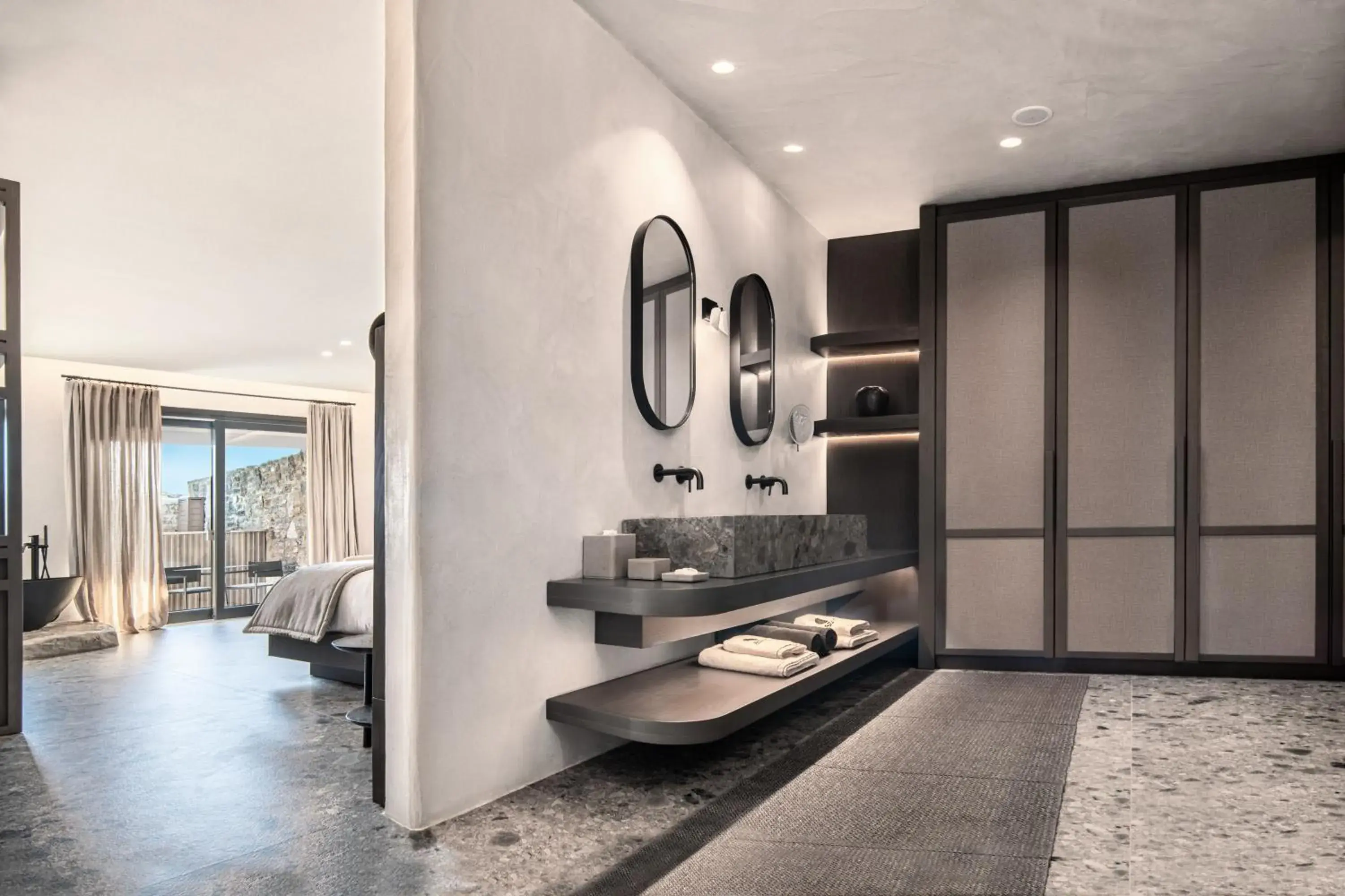 ZOE Junior Suite with Plunge Pool in Aeonic Suites and Spa ZOE Junior Suite with Plunge Pool in Aeonic Suites and Spa