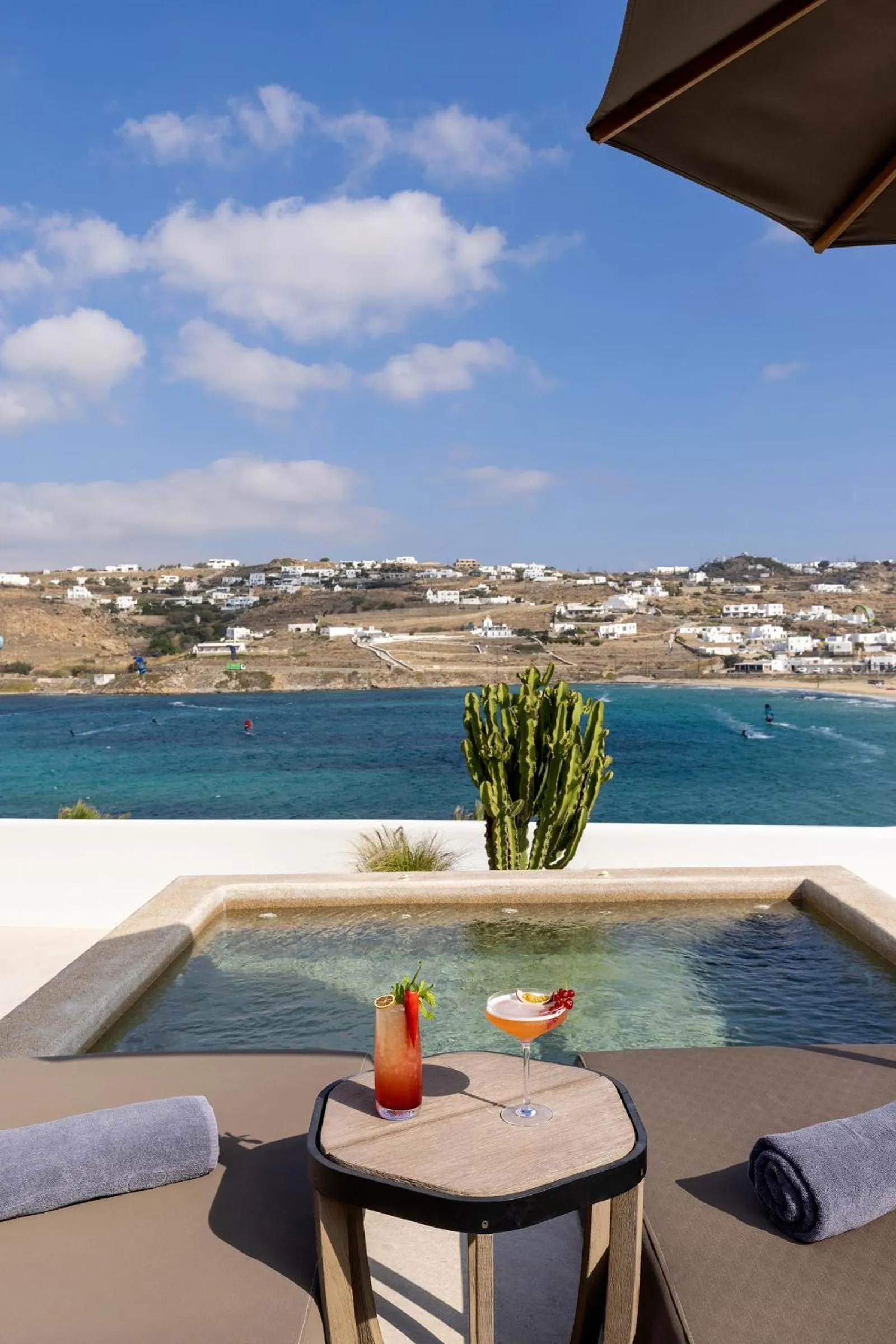 Patio in Aeonic Suites and Spa