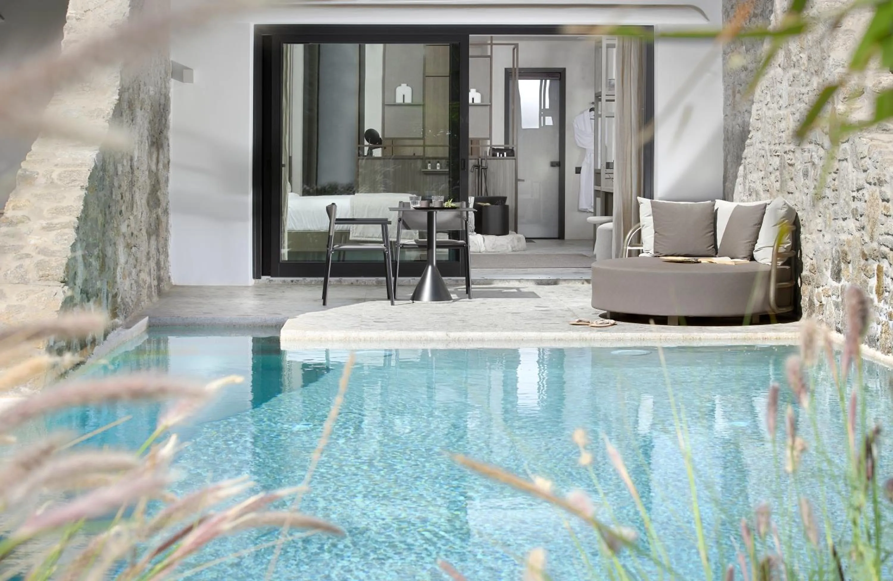 Balcony/Terrace in Aeonic Suites and Spa