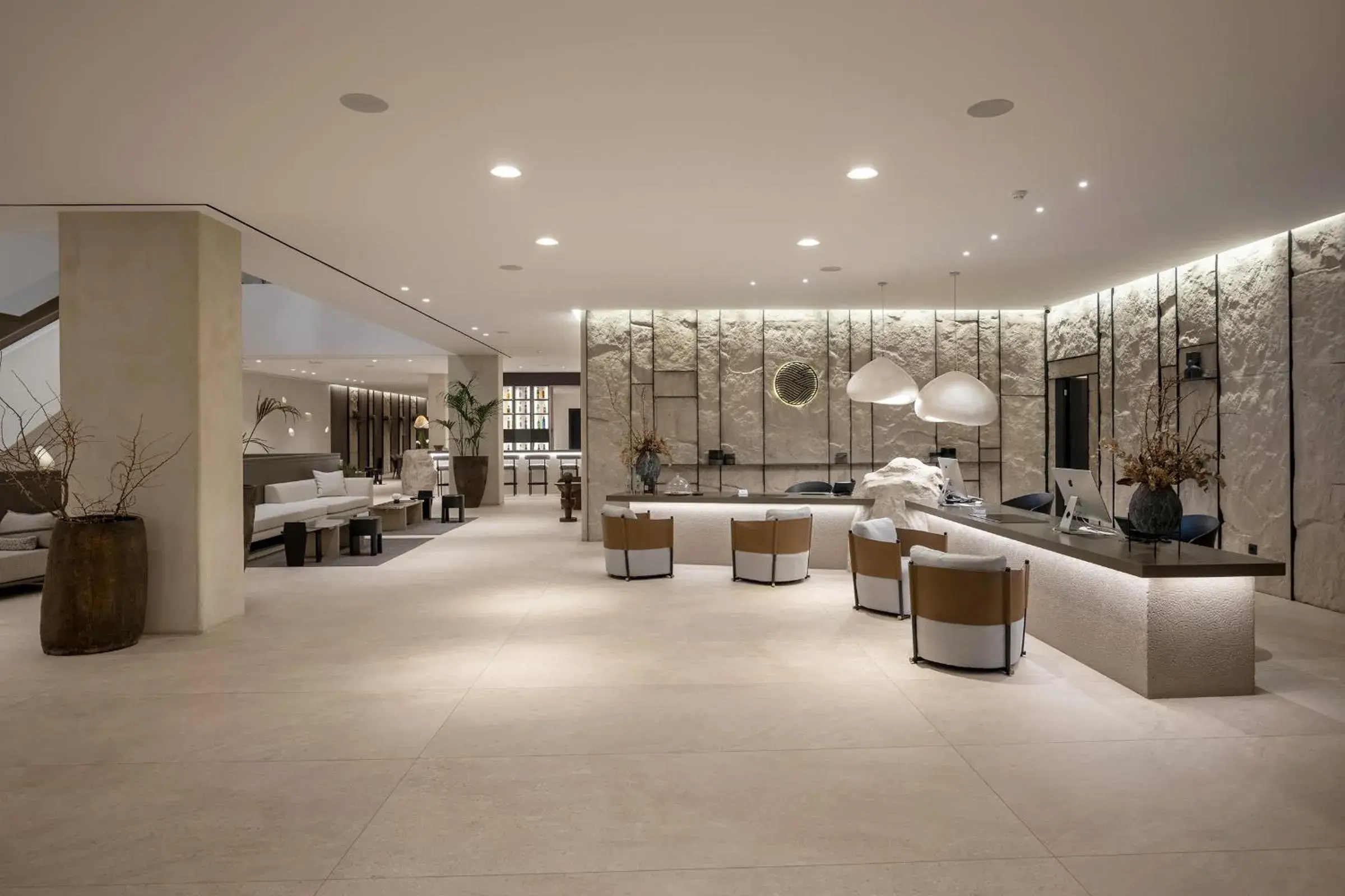 Lobby or reception in Aeonic Suites and Spa Lobby or reception in Aeonic Suites and Spa