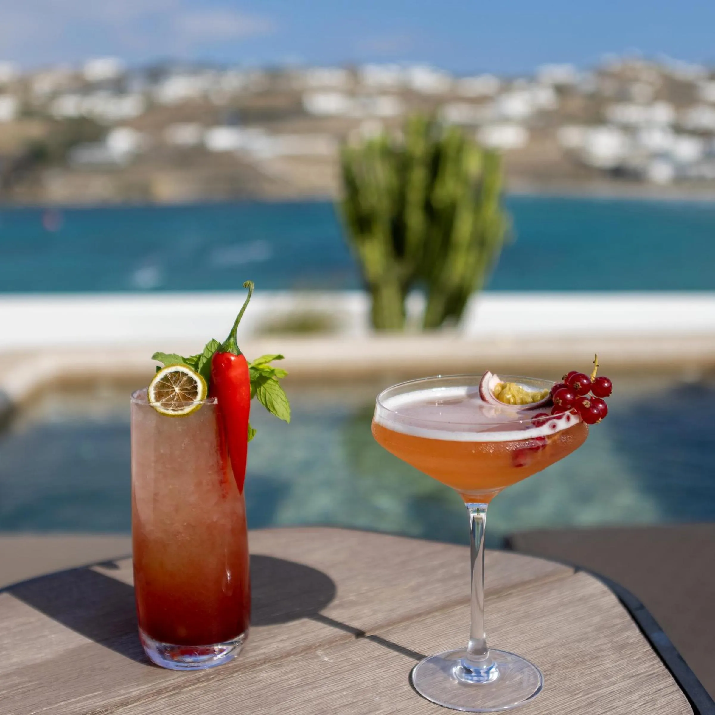 Food and drinks in Aeonic Suites and Spa