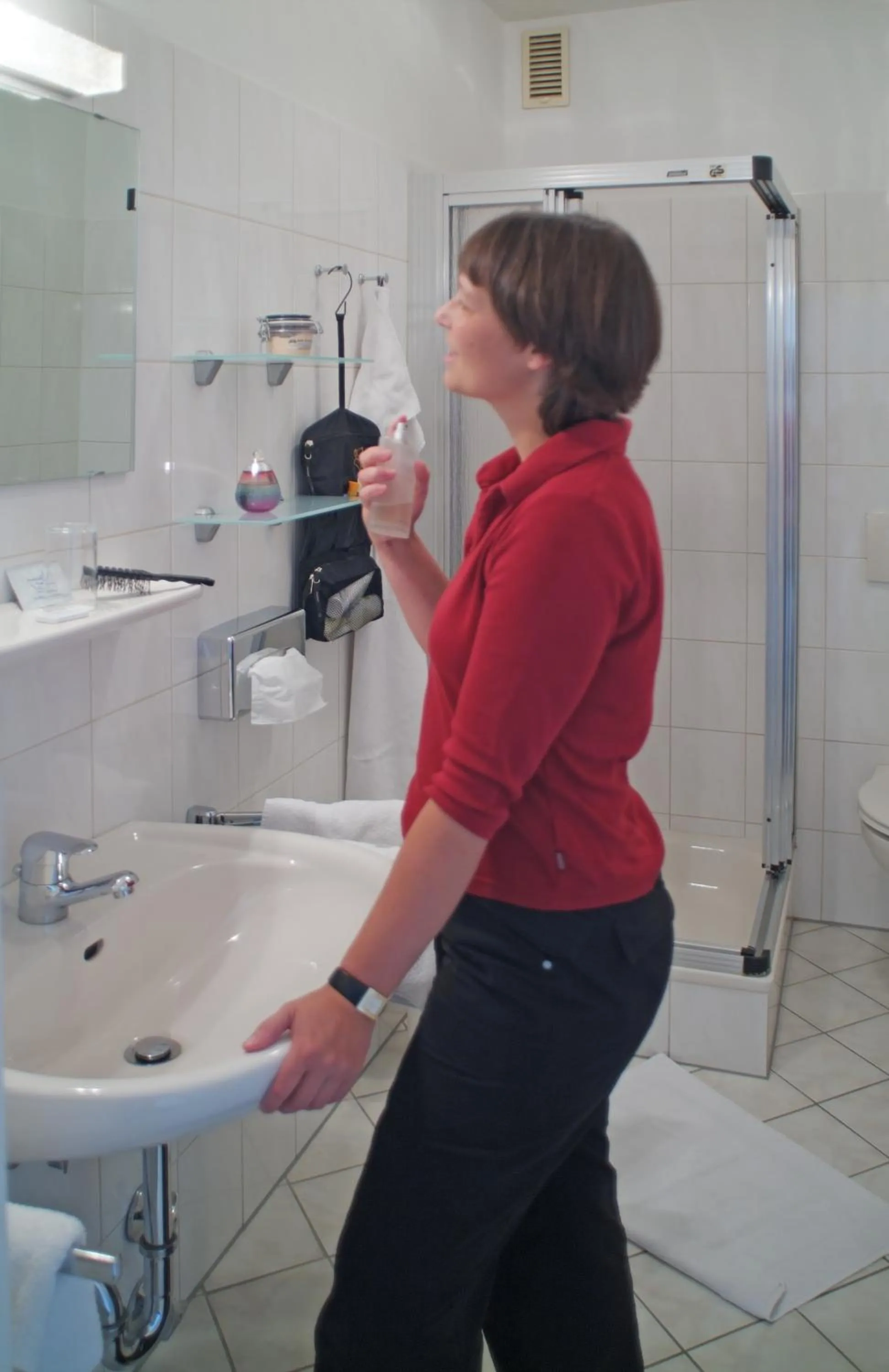 Bathroom in Hotel Hansa