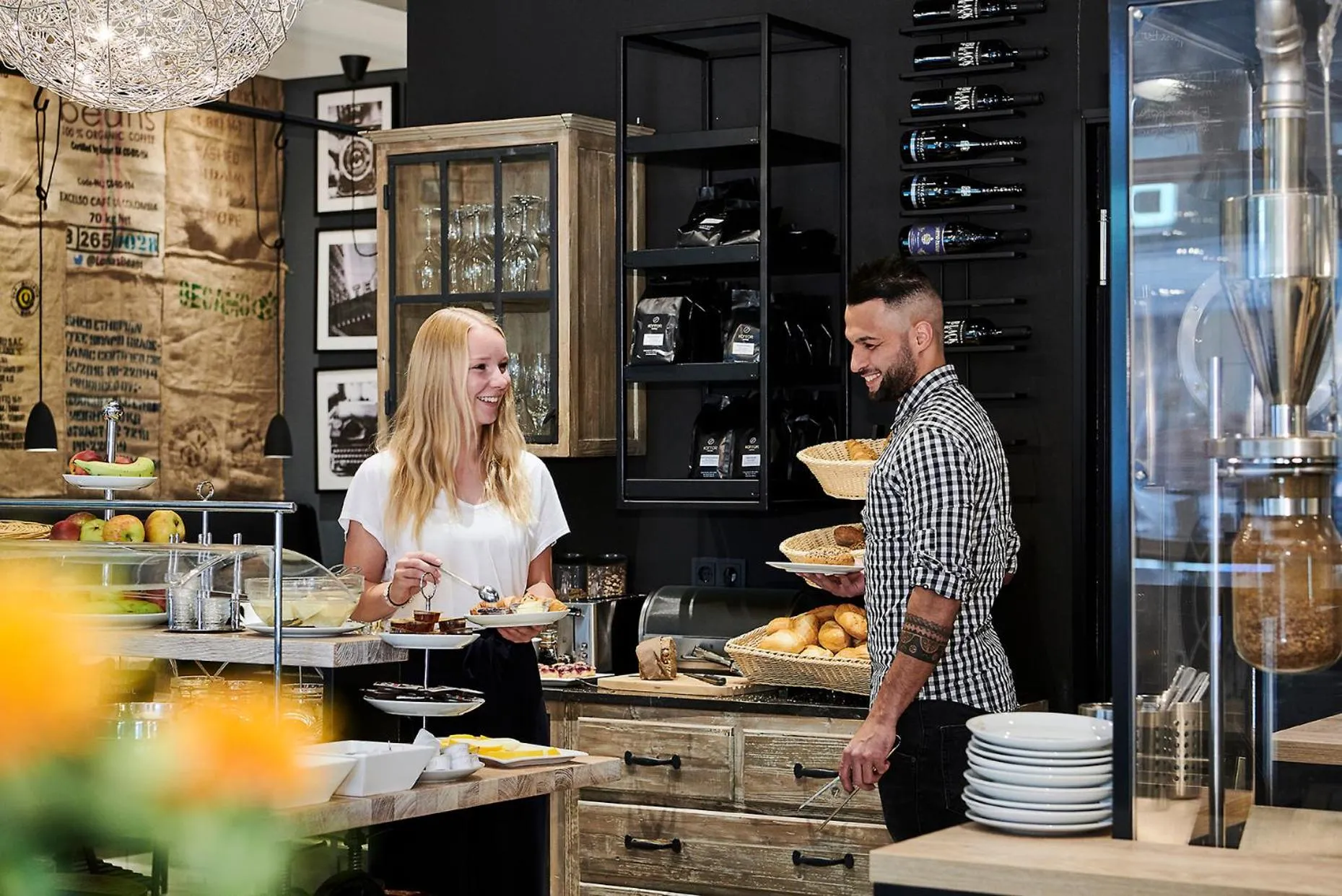 Breakfast in Hotel Hansa