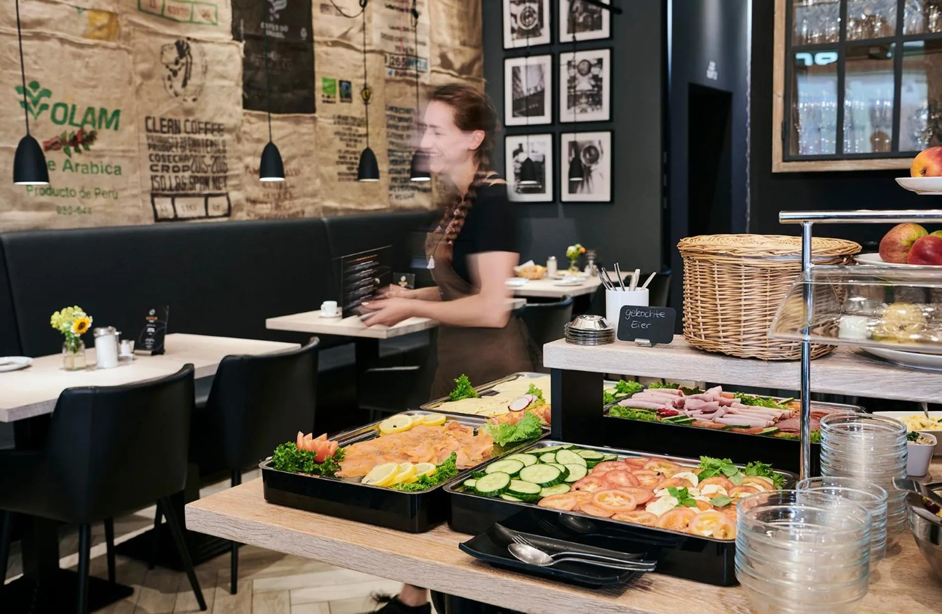 Breakfast in Hotel Hansa