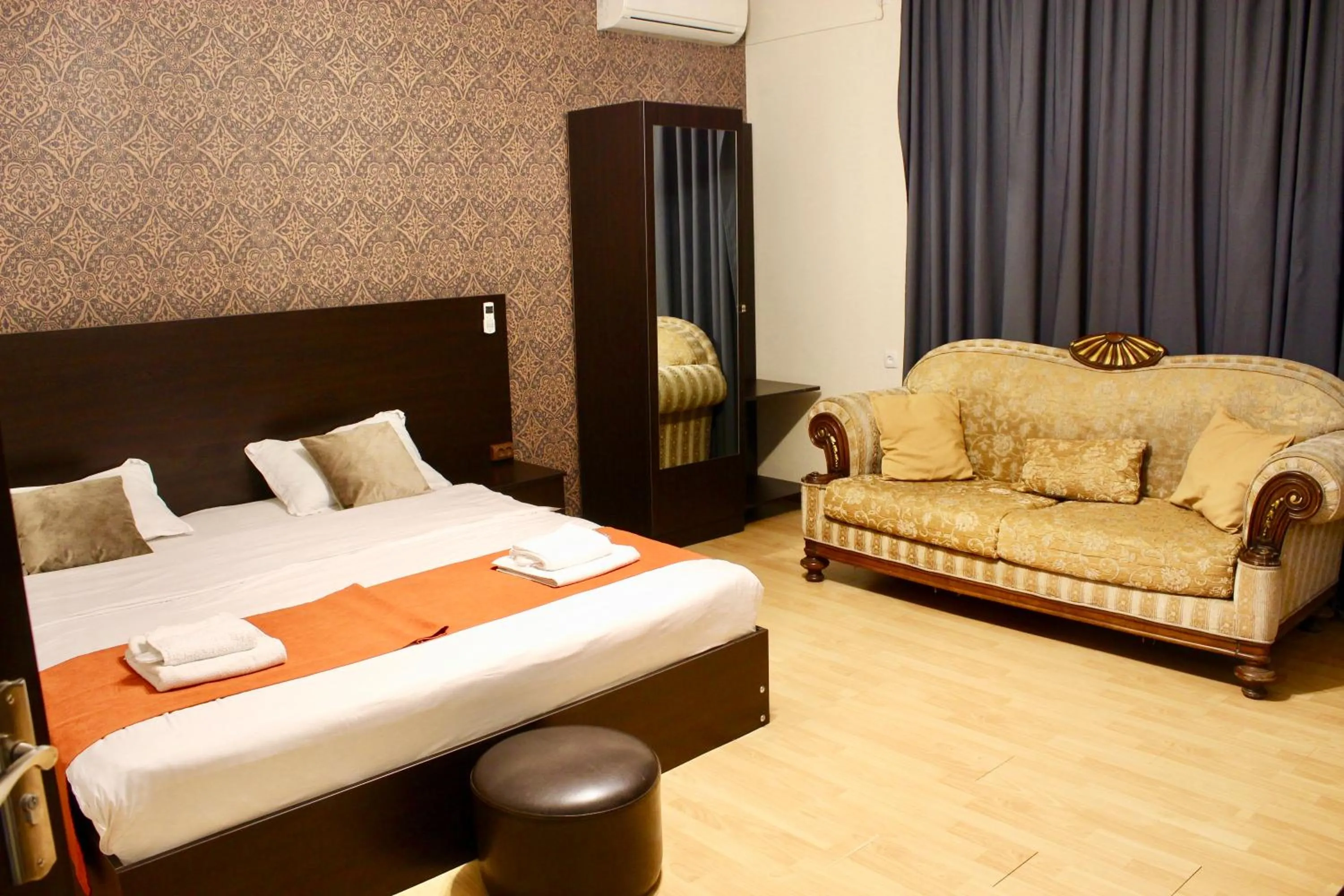 Bed in Georgia Tbilisi GT Hotel