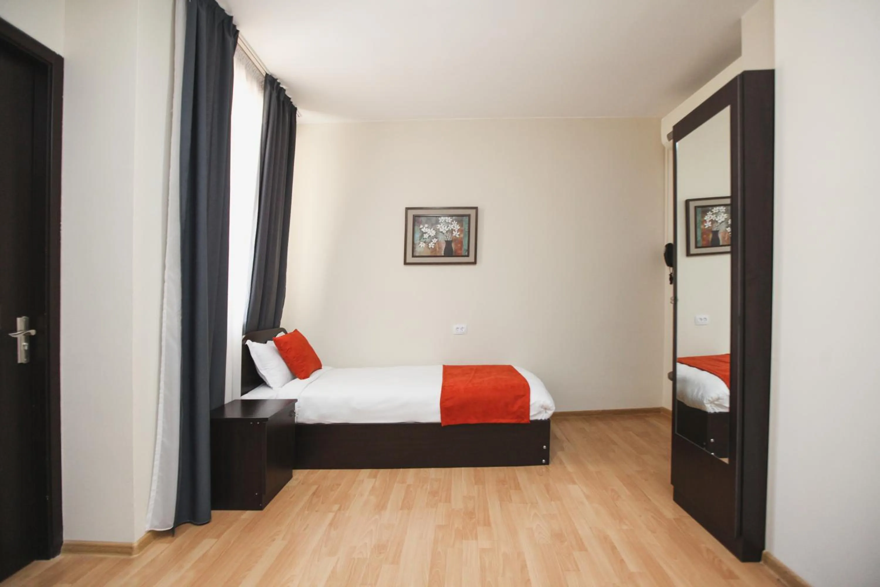 Bed in Georgia Tbilisi GT Hotel