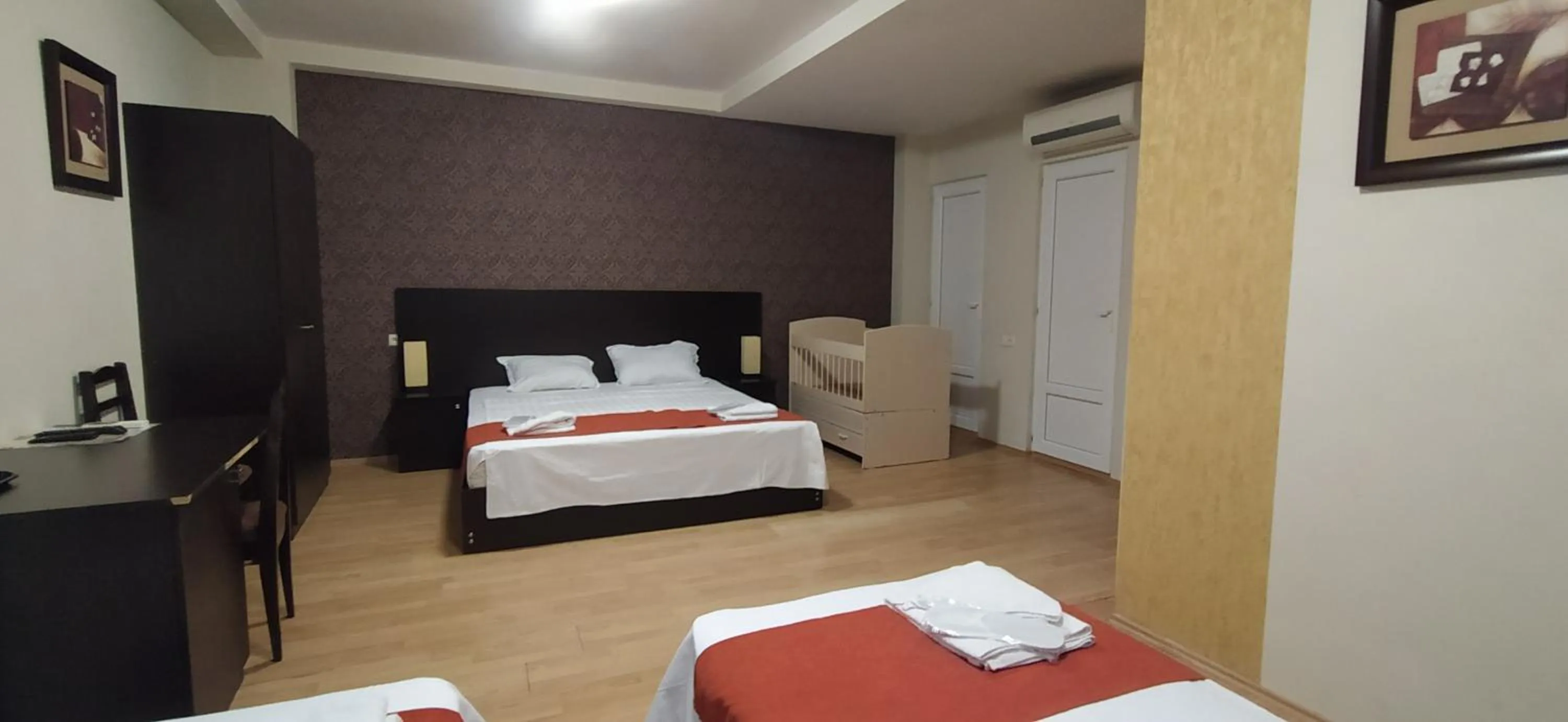 Bed in Georgia Tbilisi GT Hotel