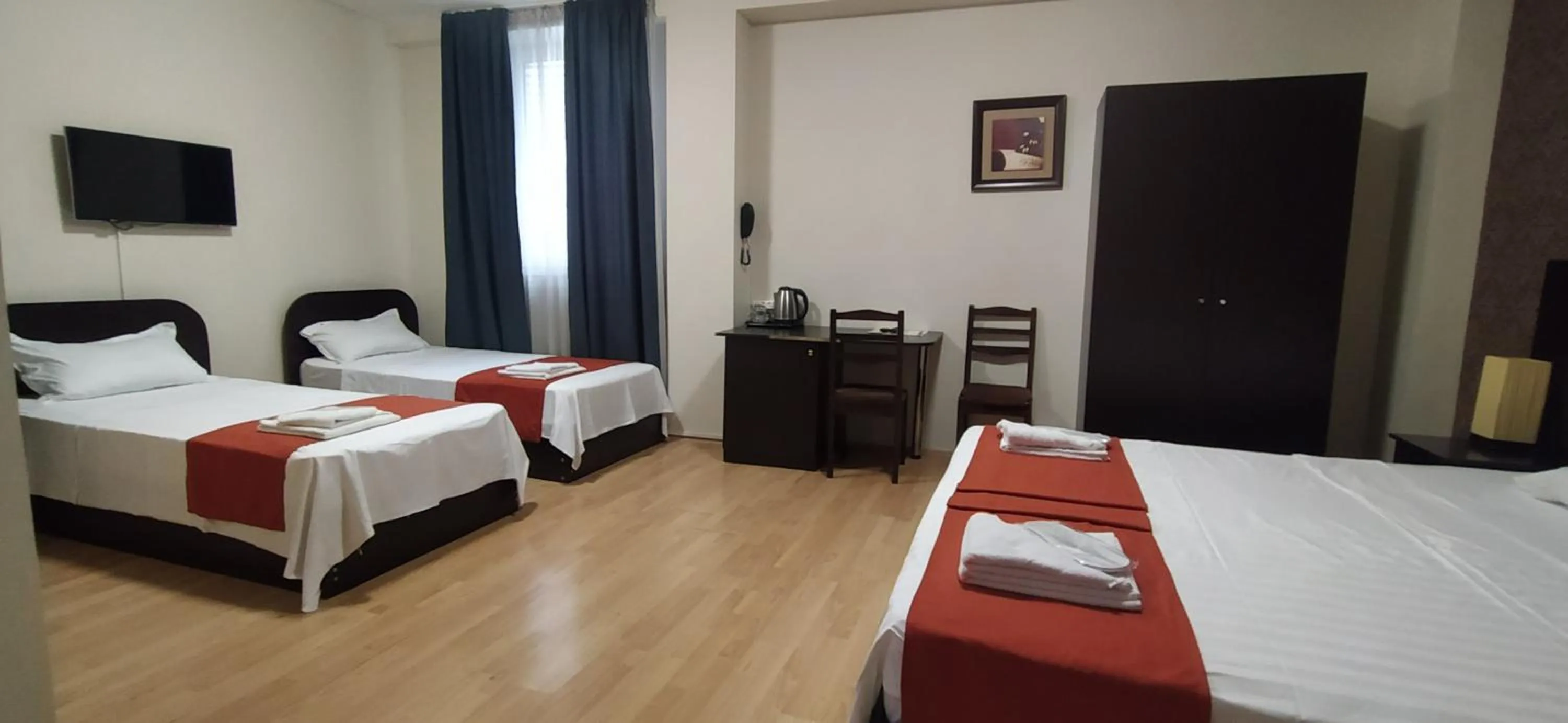 Bed in Georgia Tbilisi GT Hotel