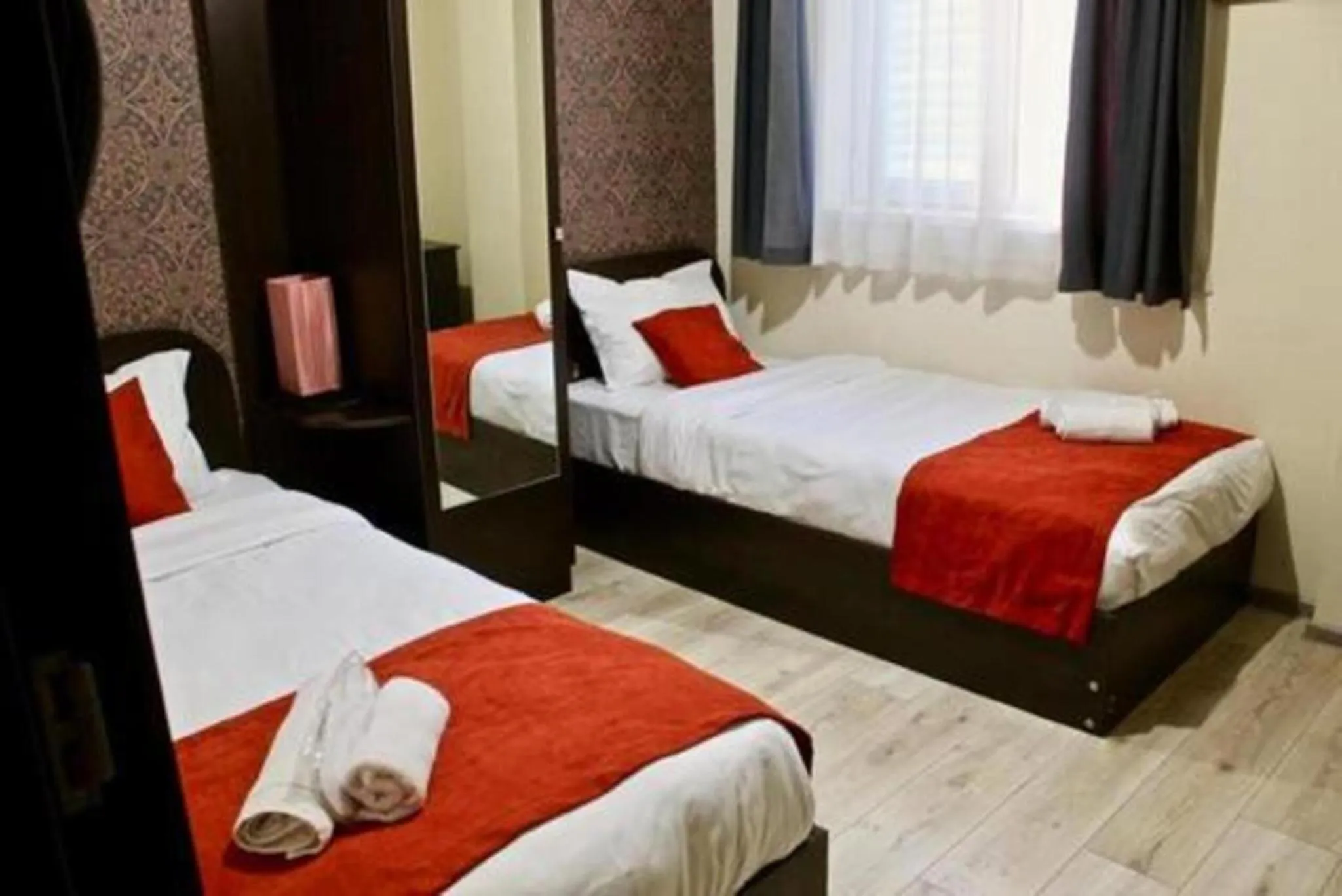 Bed in Georgia Tbilisi GT Hotel