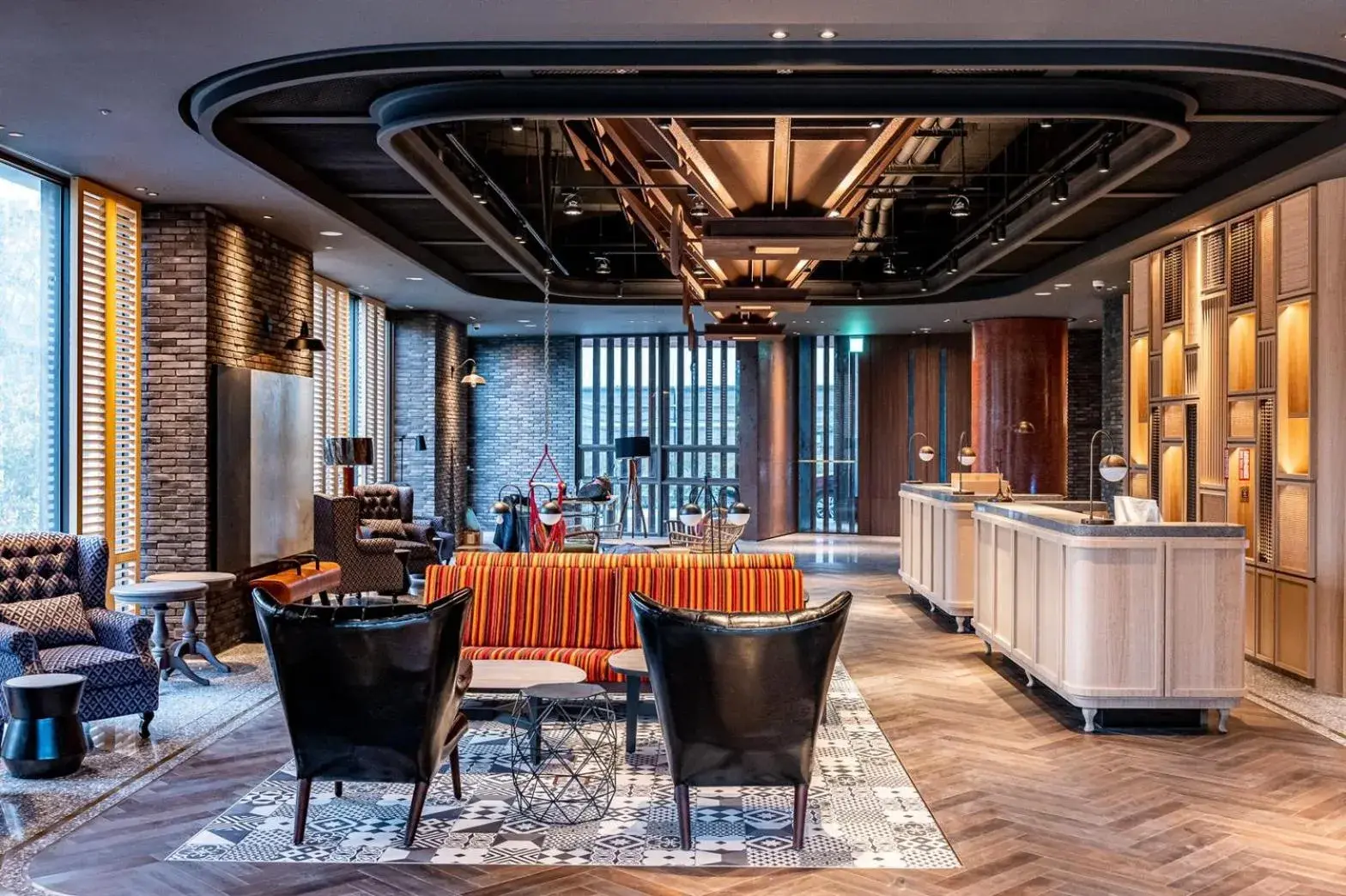 Lobby or reception in Just Sleep Tainan Hushan Lobby or reception in Just Sleep Tainan Hushan