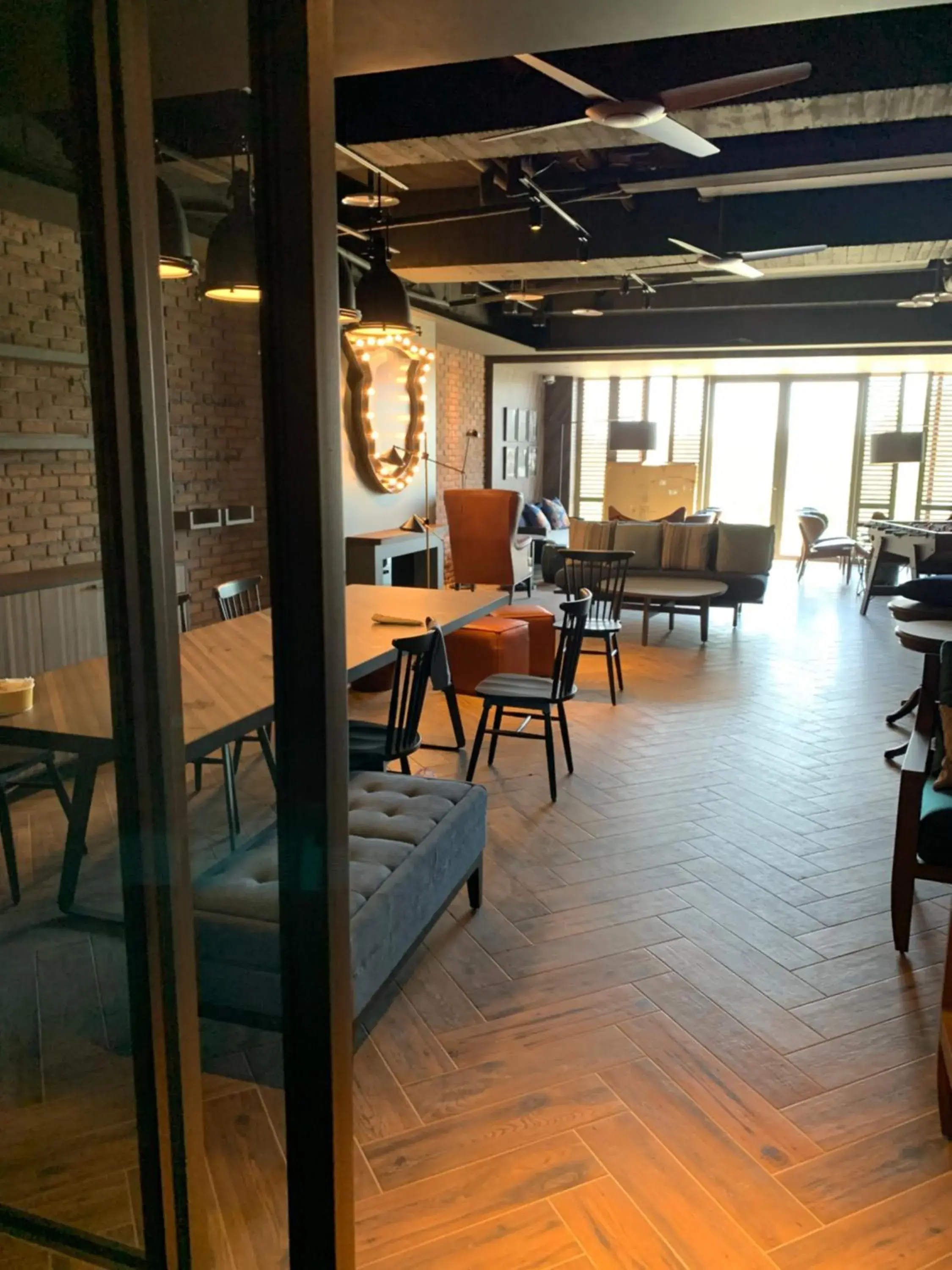 Lounge or bar in Just Sleep Tainan Hushan Lounge or bar in Just Sleep Tainan Hushan