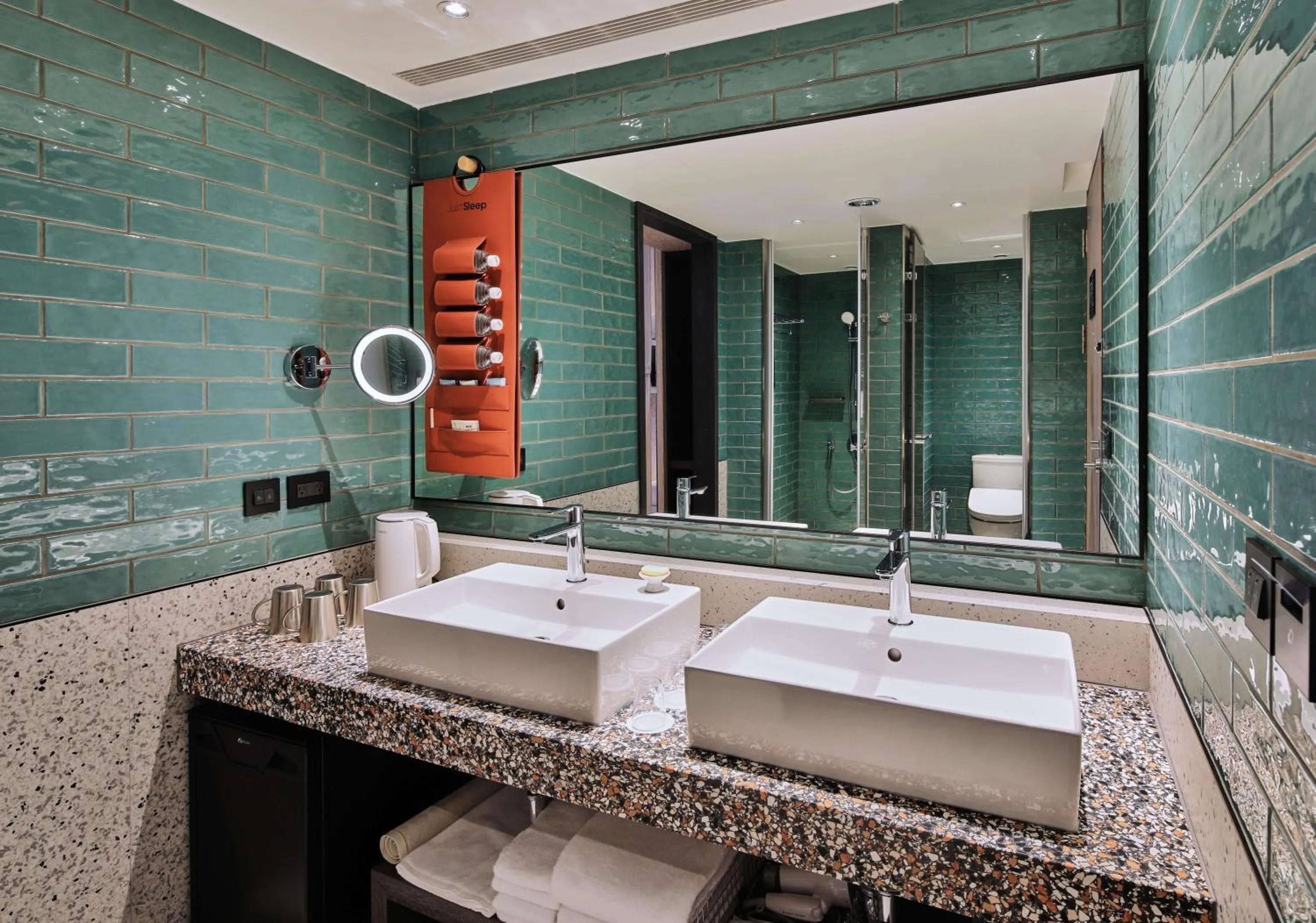 Bathroom in Just Sleep Tainan Hushan