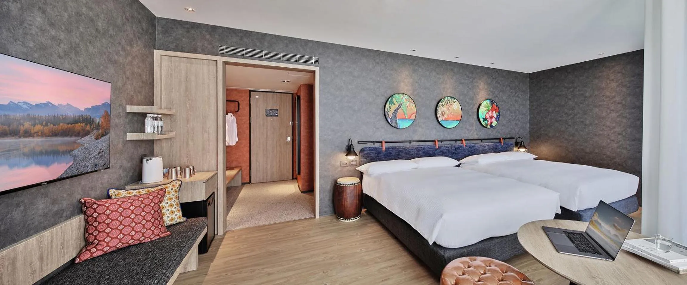 Bedroom, Bed in Just Sleep Tainan Hushan