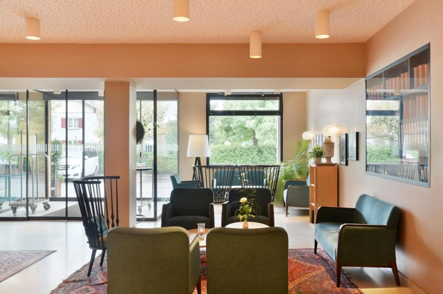 Lobby or reception in Hotel Weisses Kreuz