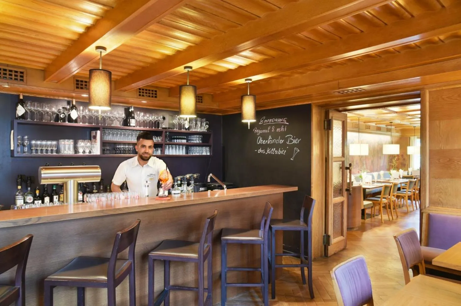 Lounge or bar in Hotel Weisses Kreuz