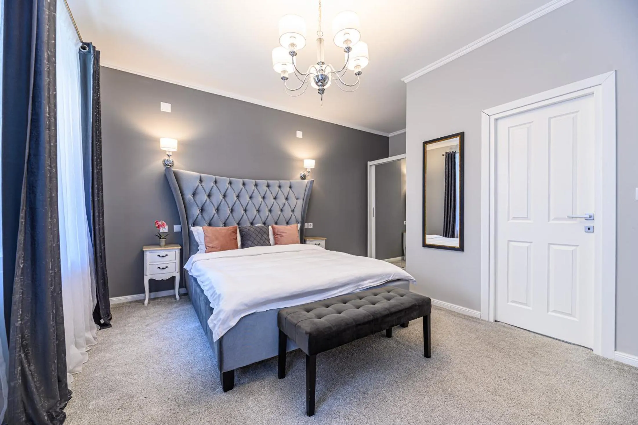 Bedroom, Bed in Dallure Boutique, Central, Self Check In