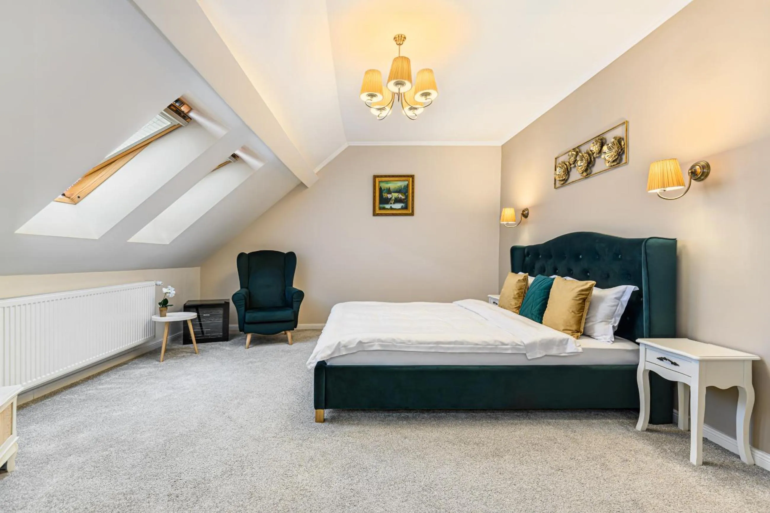 Bedroom, Bed in Dallure Boutique, Central, Self Check In