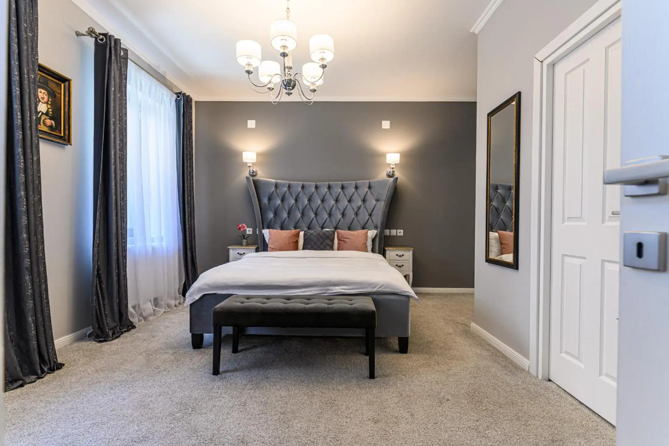 Bedroom, Bed in Dallure Boutique, Central, Self Check In Bedroom, Bed in Dallure Boutique, Central, Self Check In