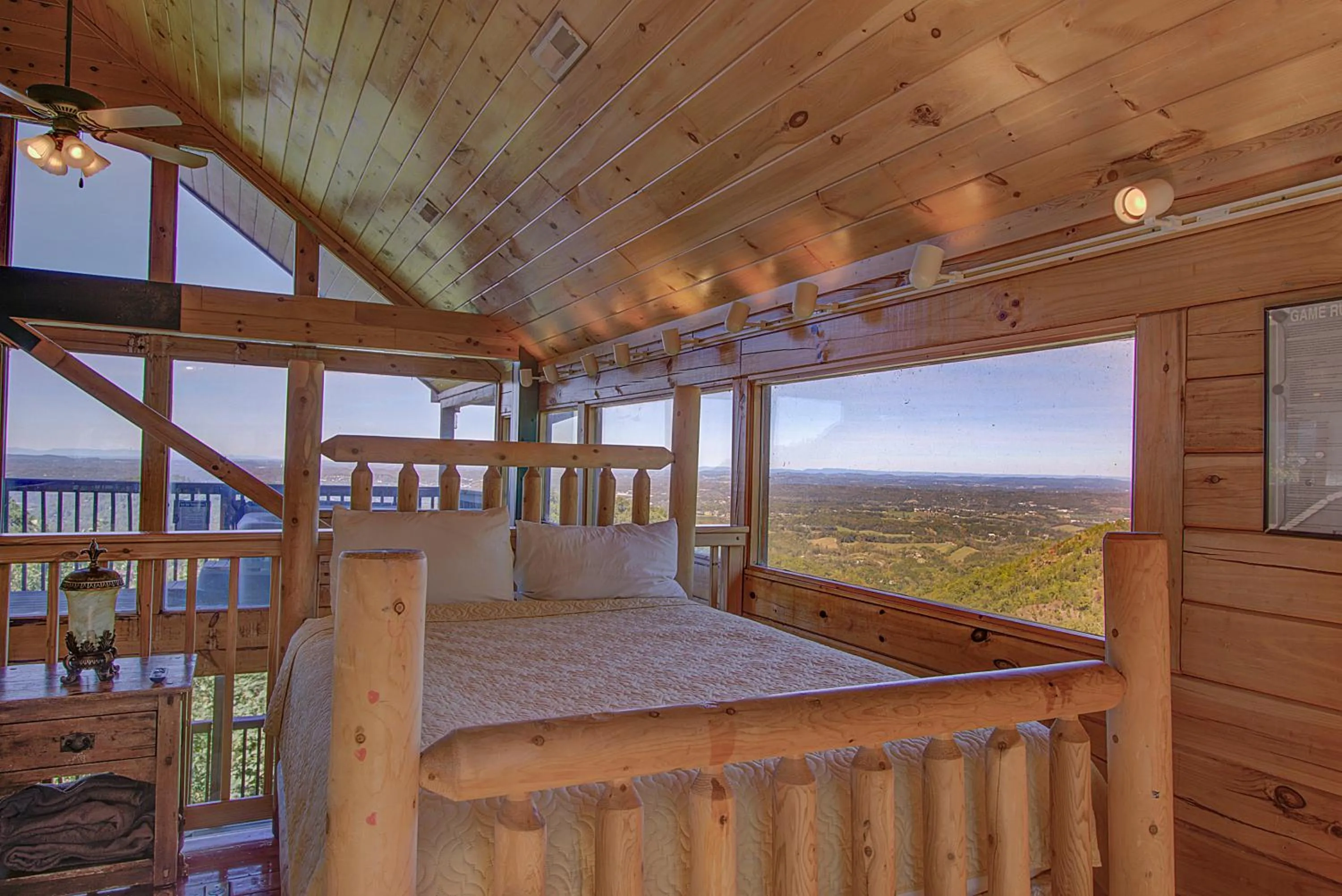 Stairway · Stunning Cabin in the Stars- 100mile views!