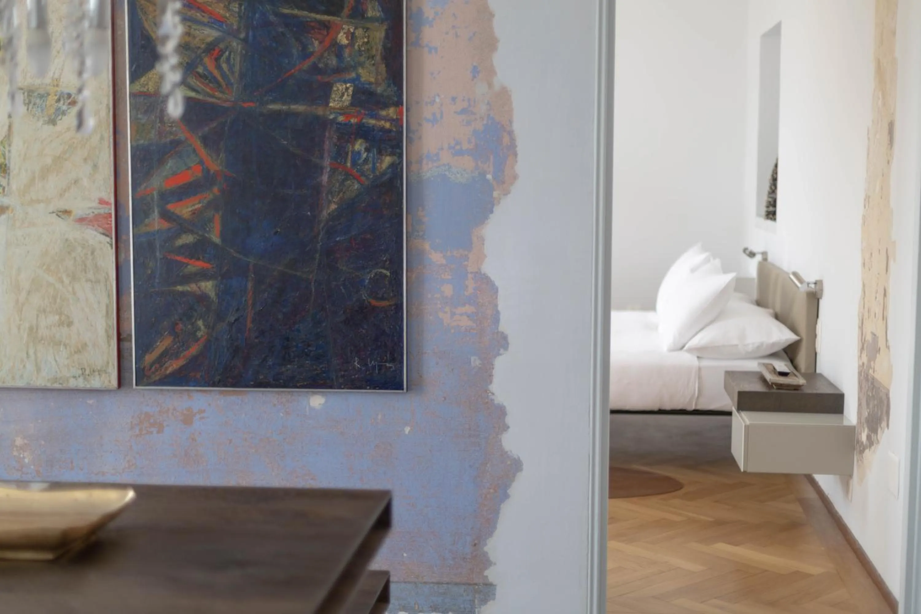 Bedroom, Bed in Caffè dell'Arte Boutique Rooms Locarno