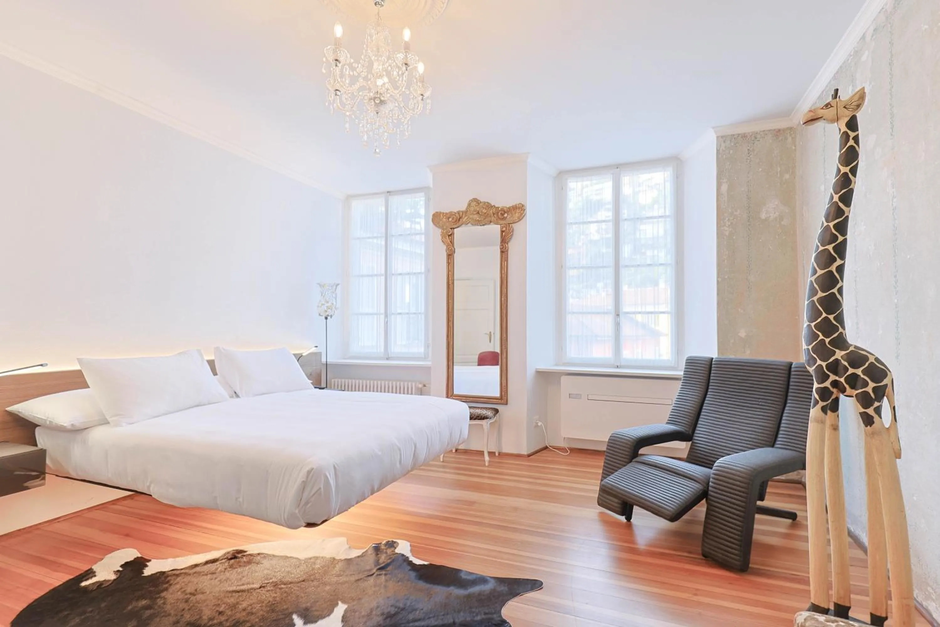 Bed in Caffè dell'Arte Boutique Rooms Locarno