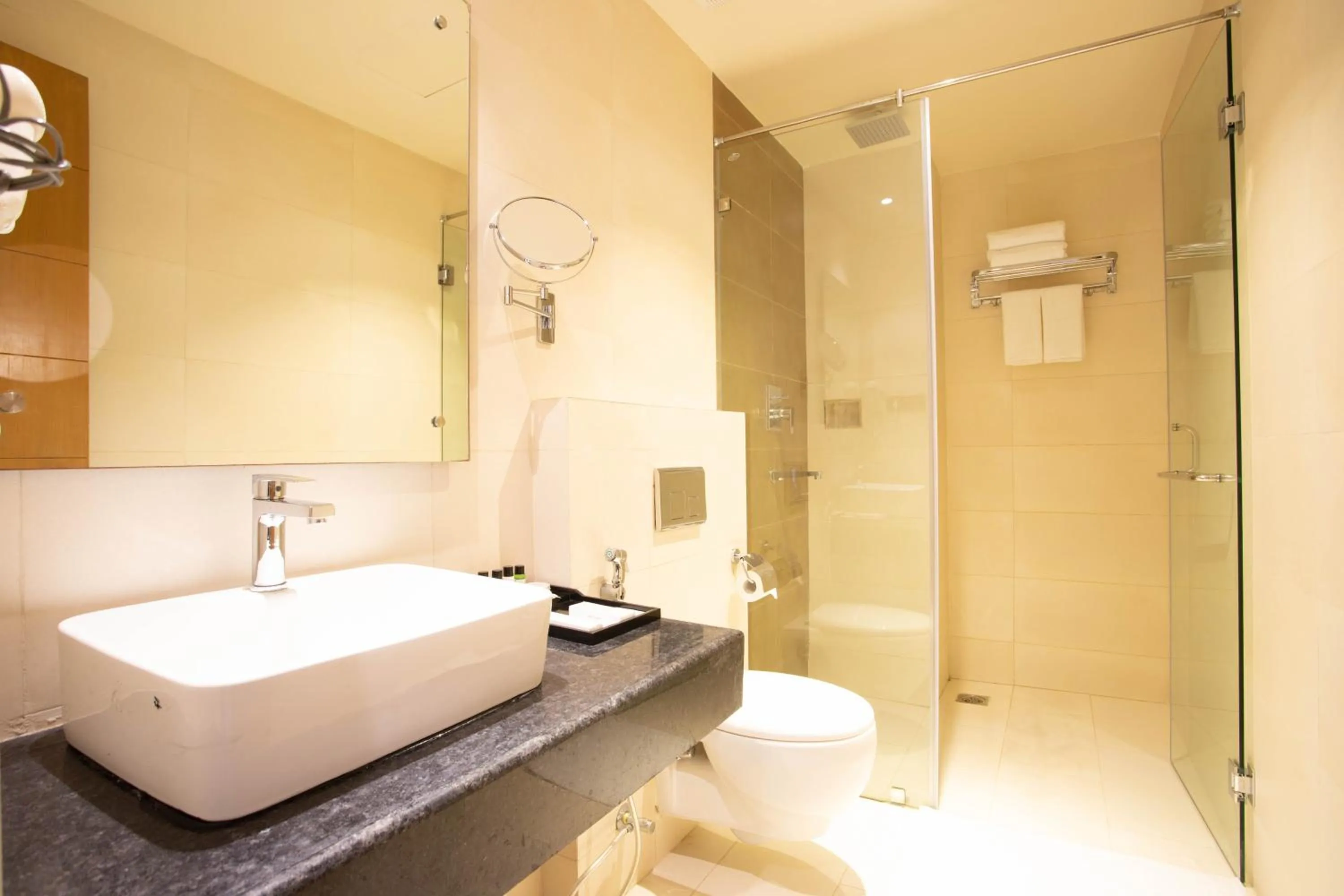 Shower in Hotel Da Flamingo