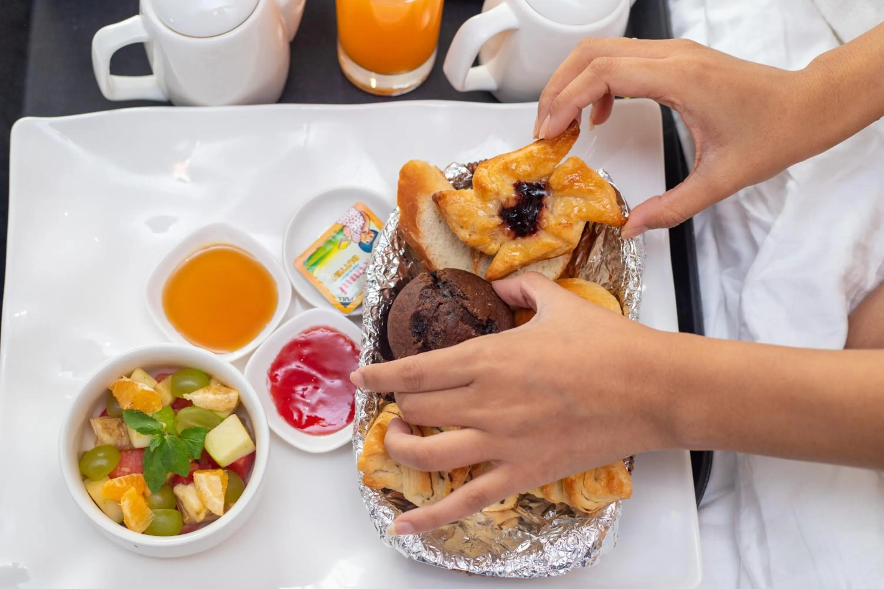 Food in Hotel Da Flamingo