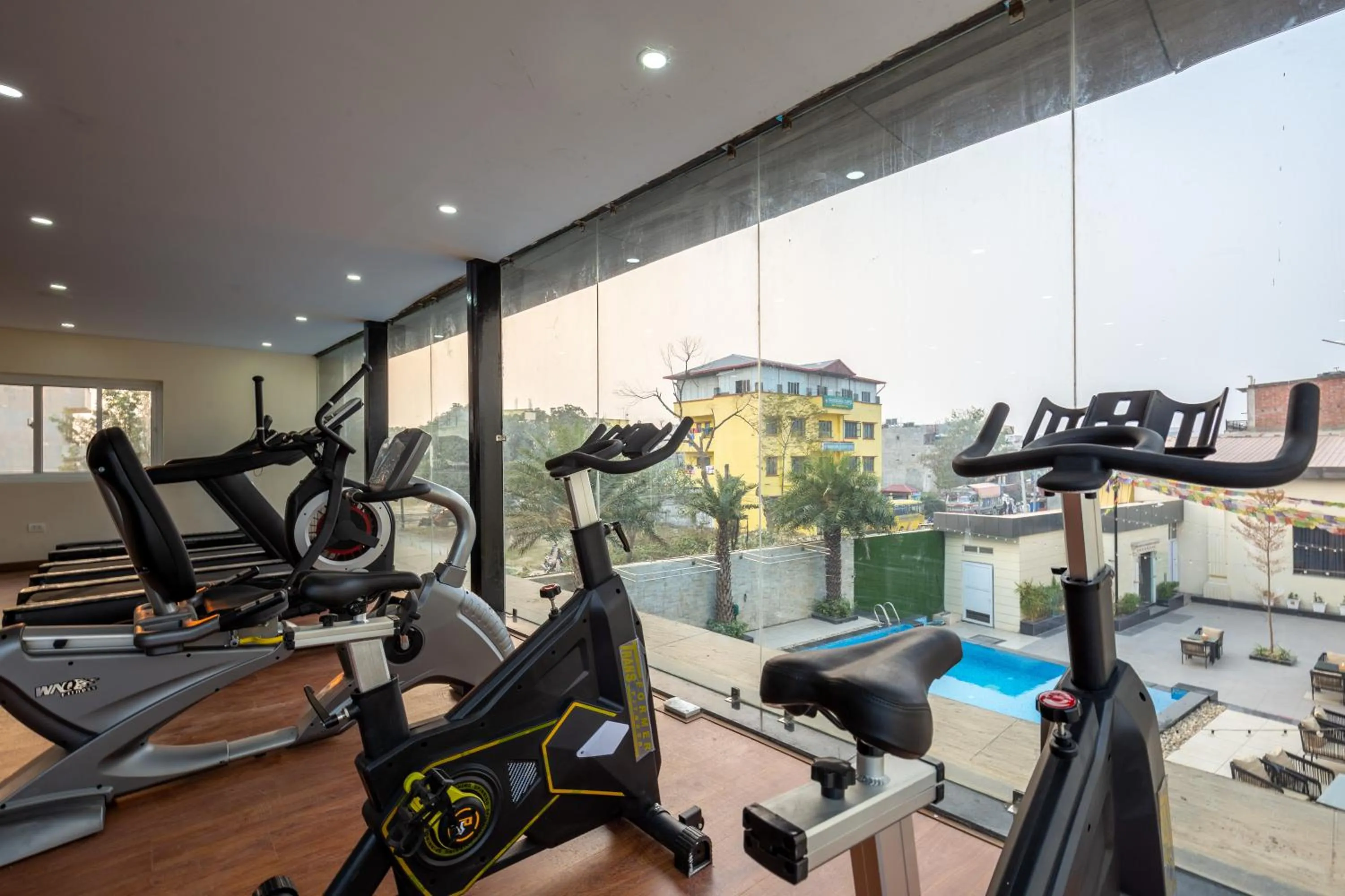 Fitness centre/facilities in Hotel Da Flamingo