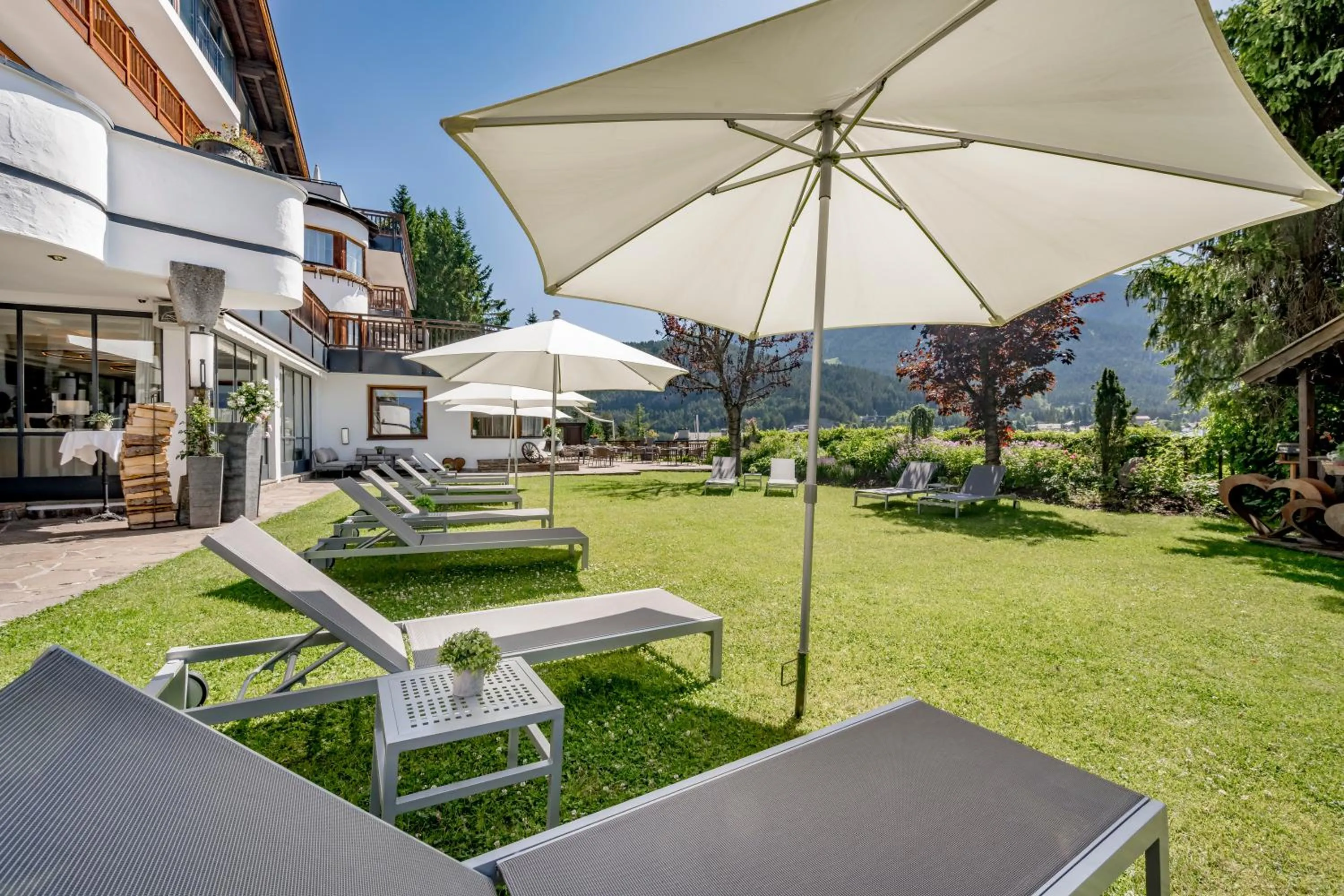 Garden in Natur & Spa Hotel Lärchenhof