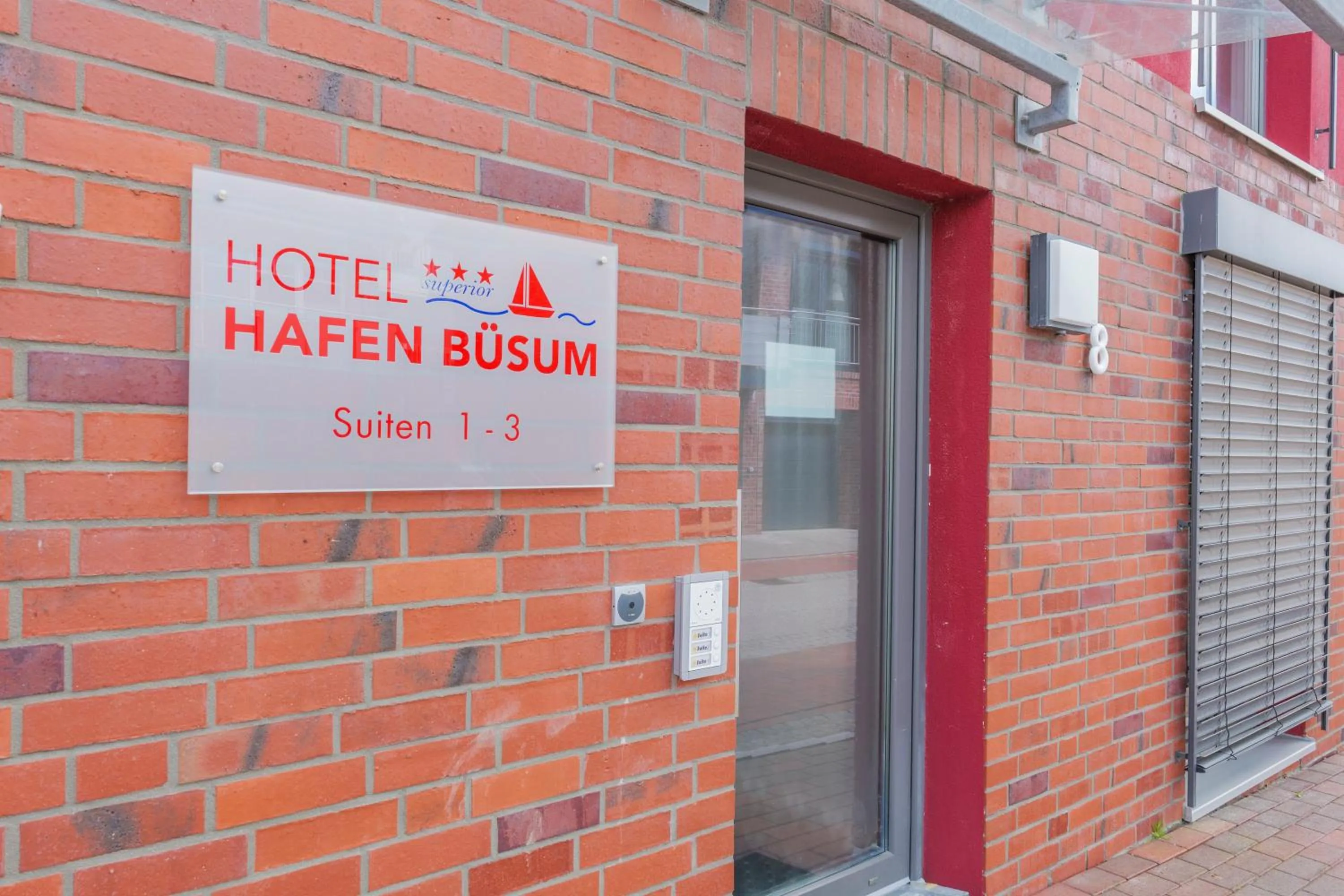 Property logo or sign in Hotel Hafen Büsum