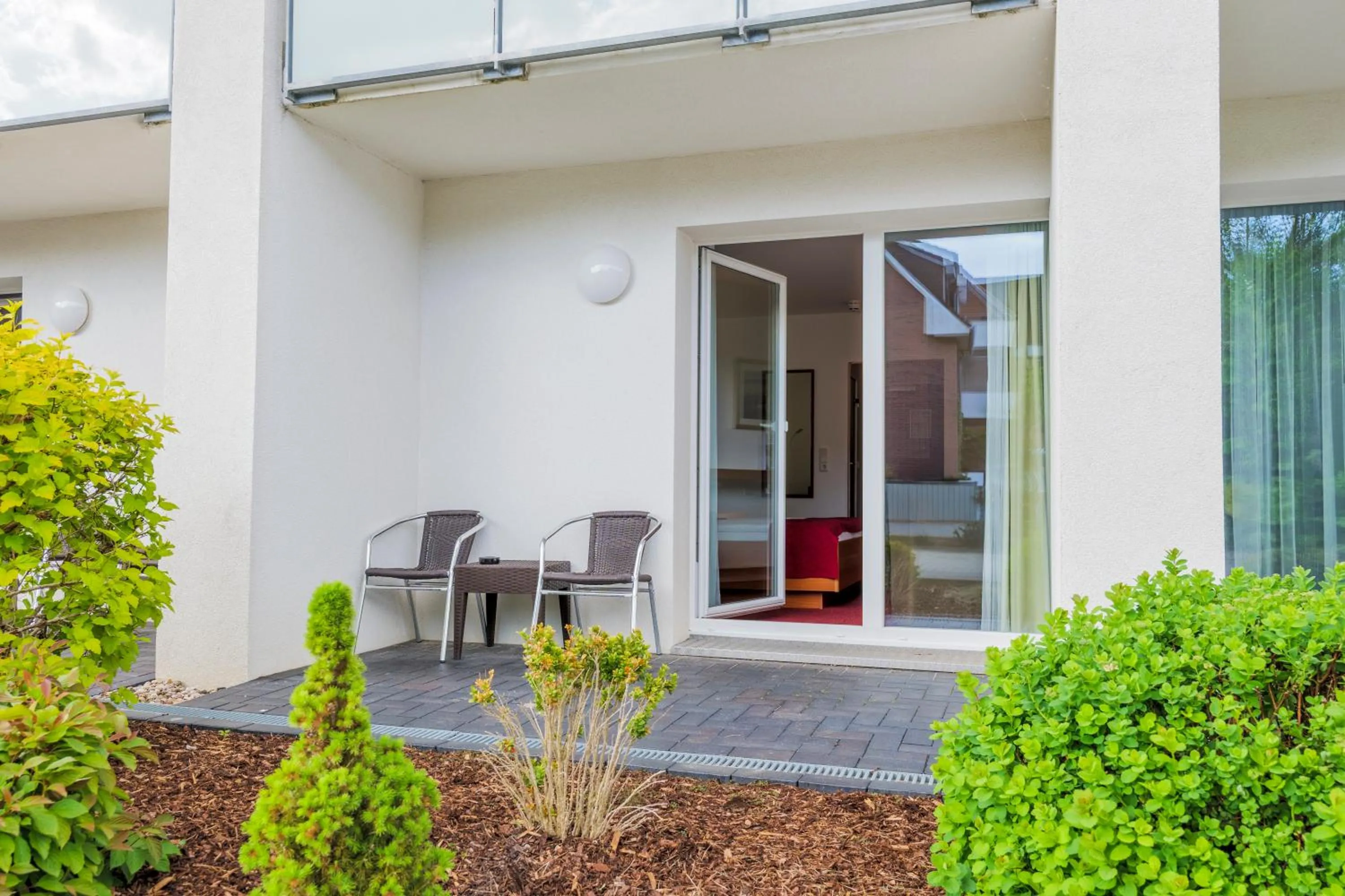 Balcony/Terrace in Hotel Hafen Büsum