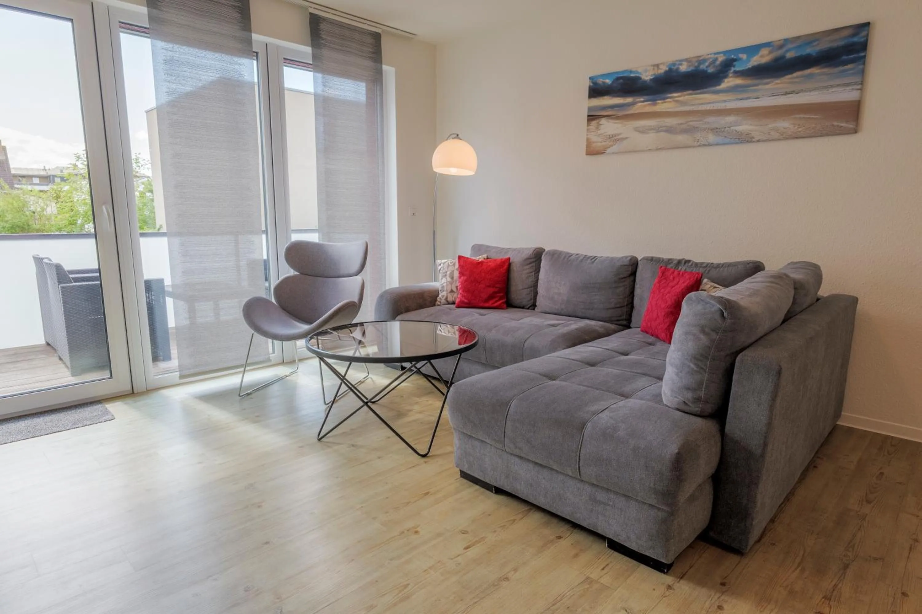 Living room in Hotel Hafen Büsum