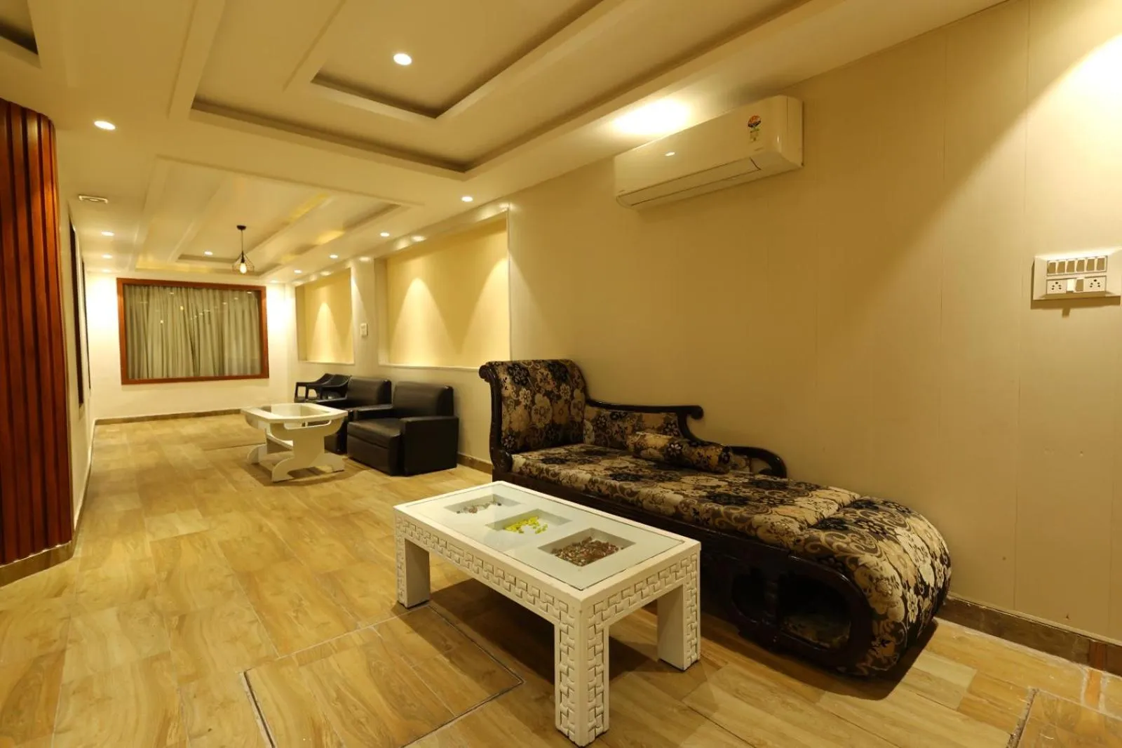 Seating area in Hotel Darbar-E-Khas