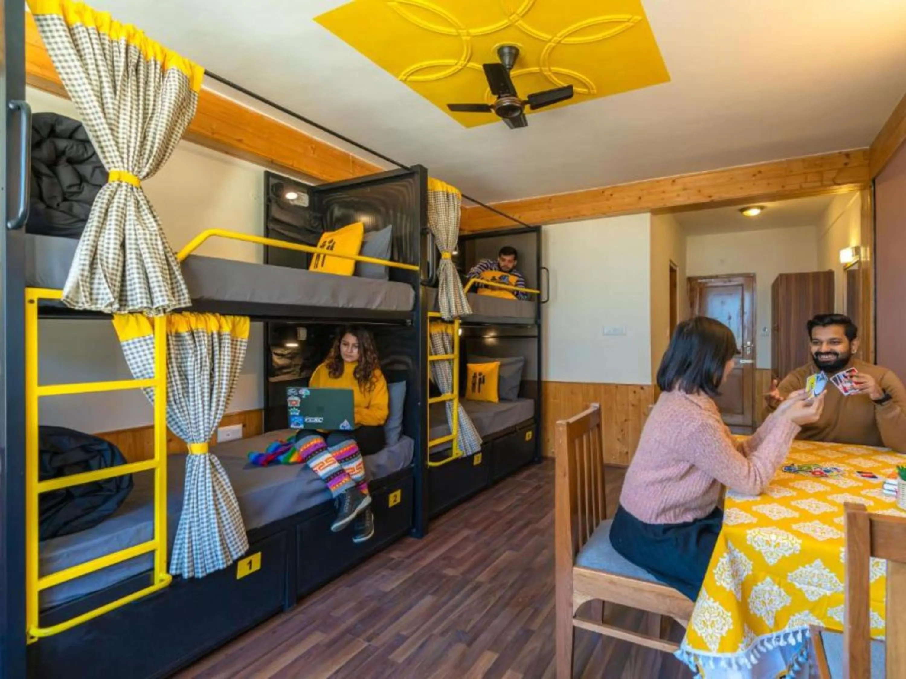 Bed in The Hosteller Manali, Old Manali