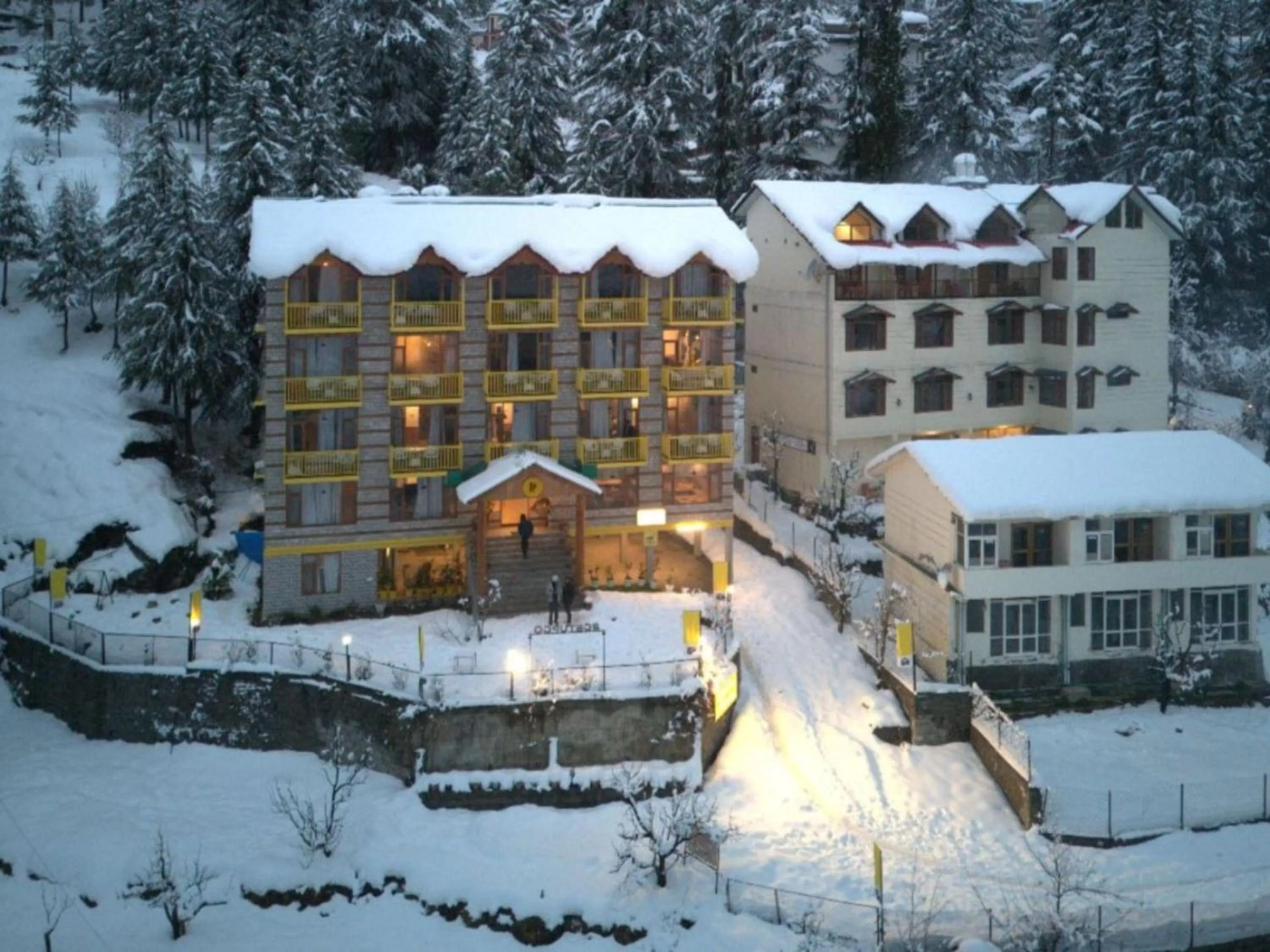 Property building in The Hosteller Manali, Old Manali